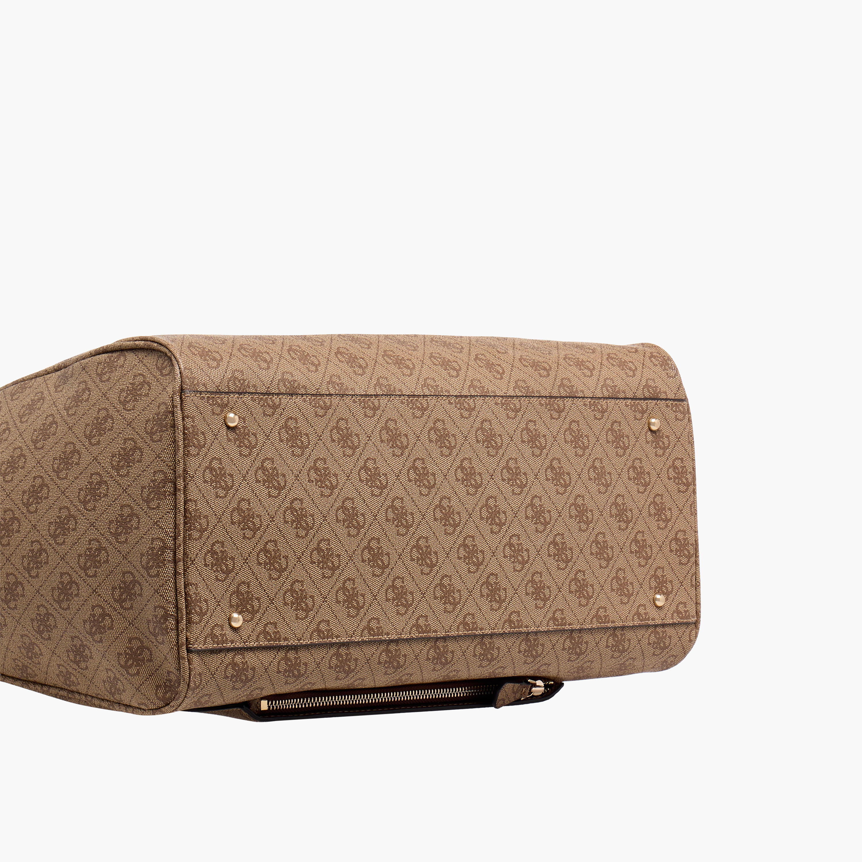 Guess LATONA CARRYON Monogram Print Tote Bag with Double Handles-women-bagsandwallets-handbags-image-7
