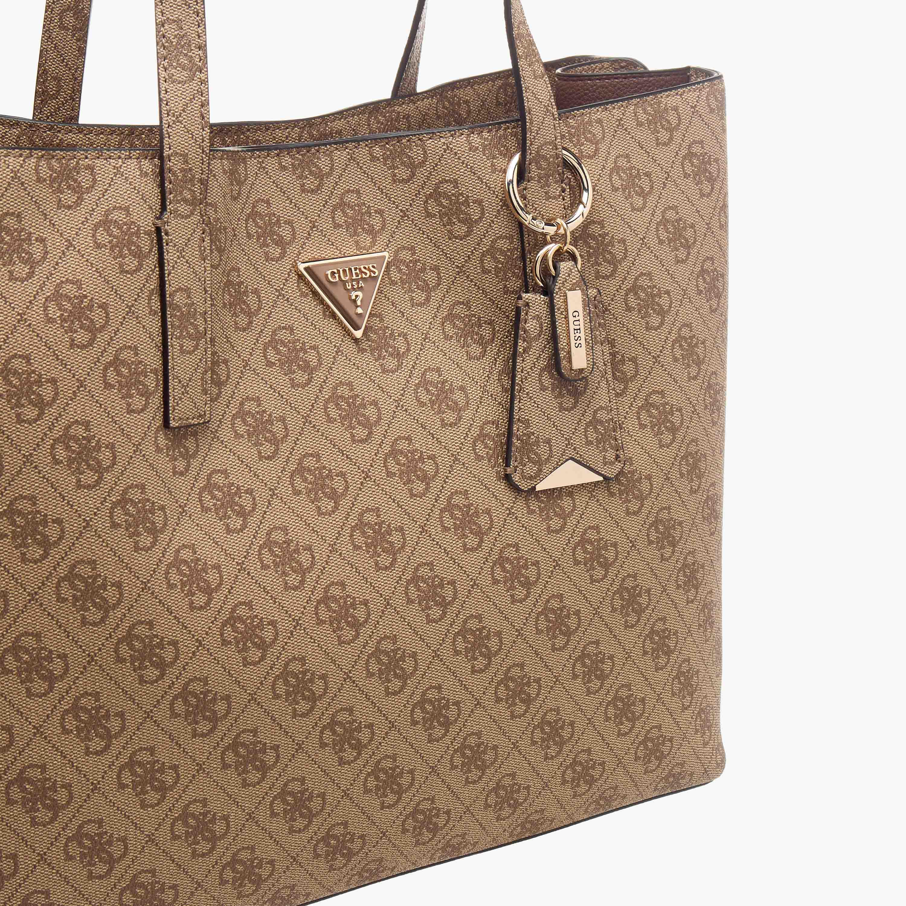 Guess Meridian II Girlfriend Monogram Print Tote Bag with Double Handle-women-bagsandwallets-handbags-image-5