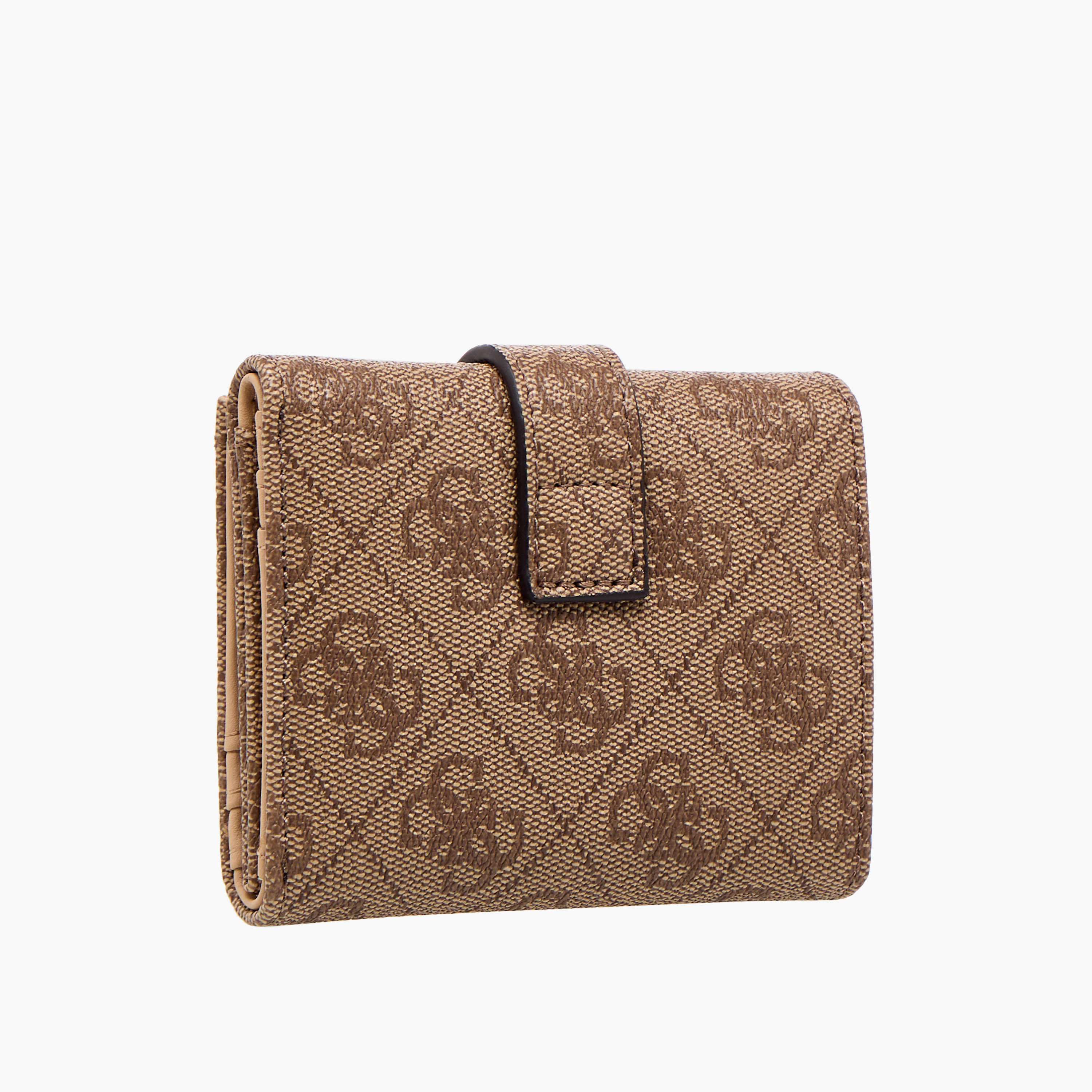 Guess LAUREL II SLG PETITE Monogram Print Tri-Fold Wallet-women-bagsandwallets-wallets-image-2