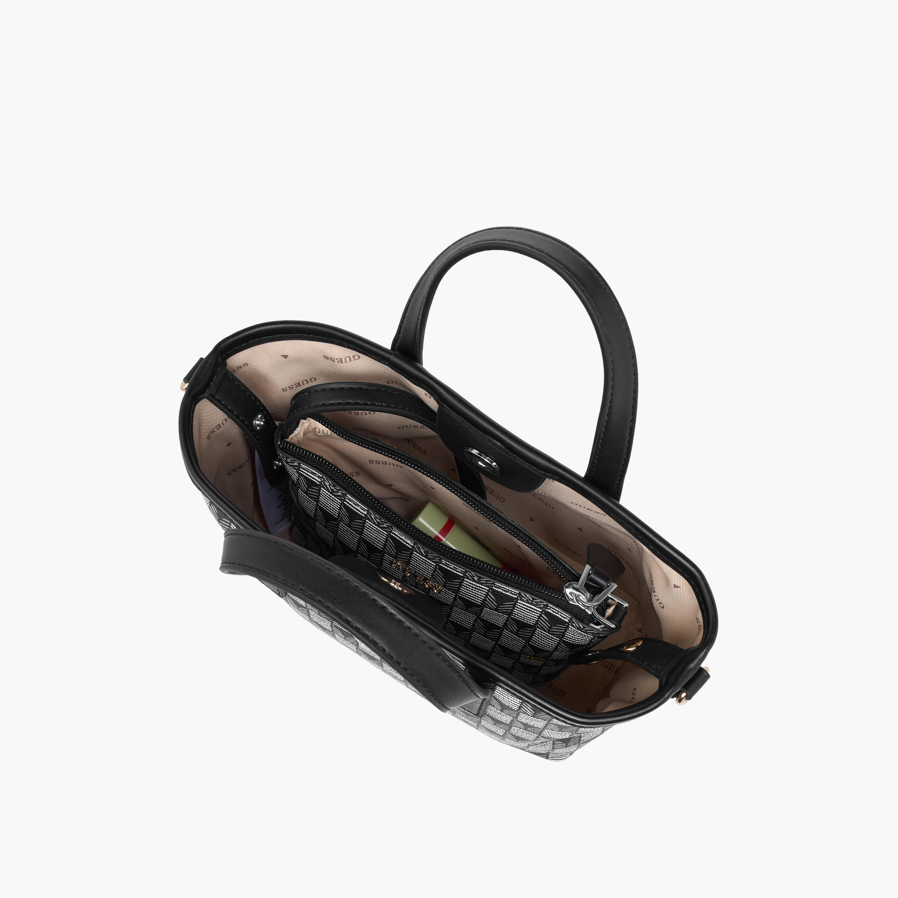 شنطة توتي ميني بطبعات مونوجرام مع شنطة كتف وشنطة صغيرة جي ويف II من جيس-women-bagsandwallets-handbags-image-3