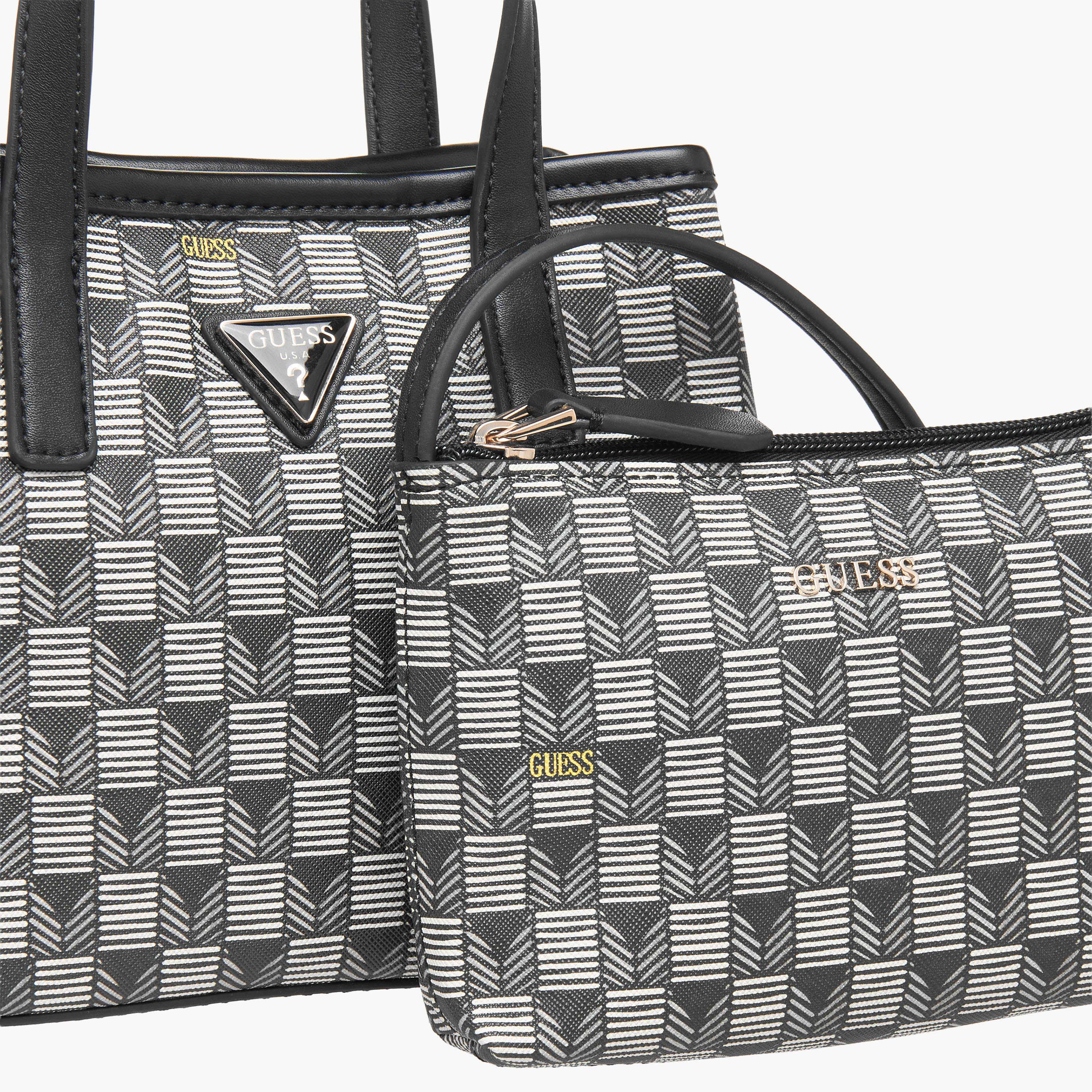 شنطة توتي ميني بطبعات مونوجرام مع شنطة كتف وشنطة صغيرة جي ويف II من جيس-women-bagsandwallets-handbags-image-7