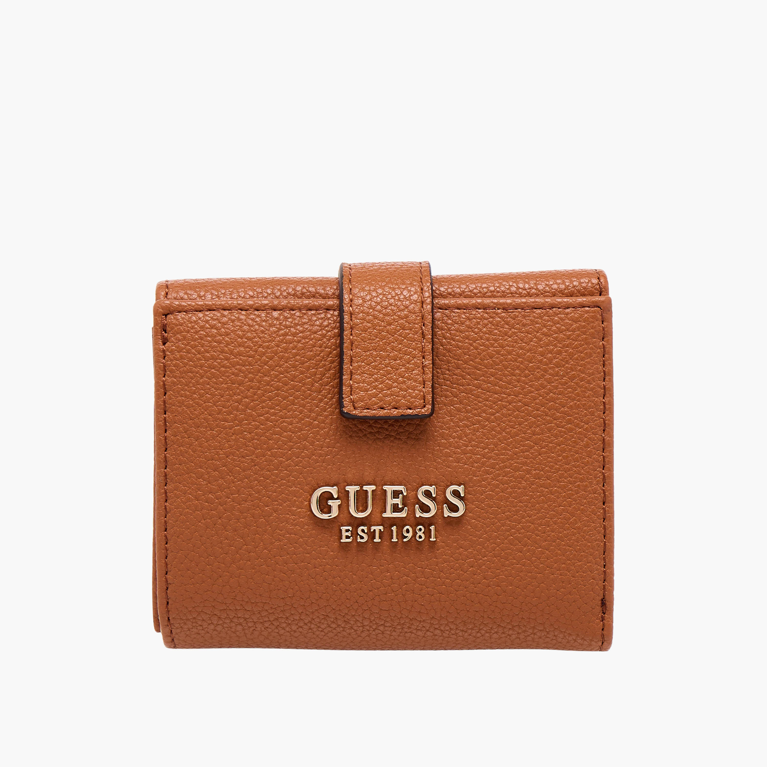 Guess LAUREL II SLG PETITE Textured Tri-Fold Wallet-women-bagsandwallets-wallets-image-1