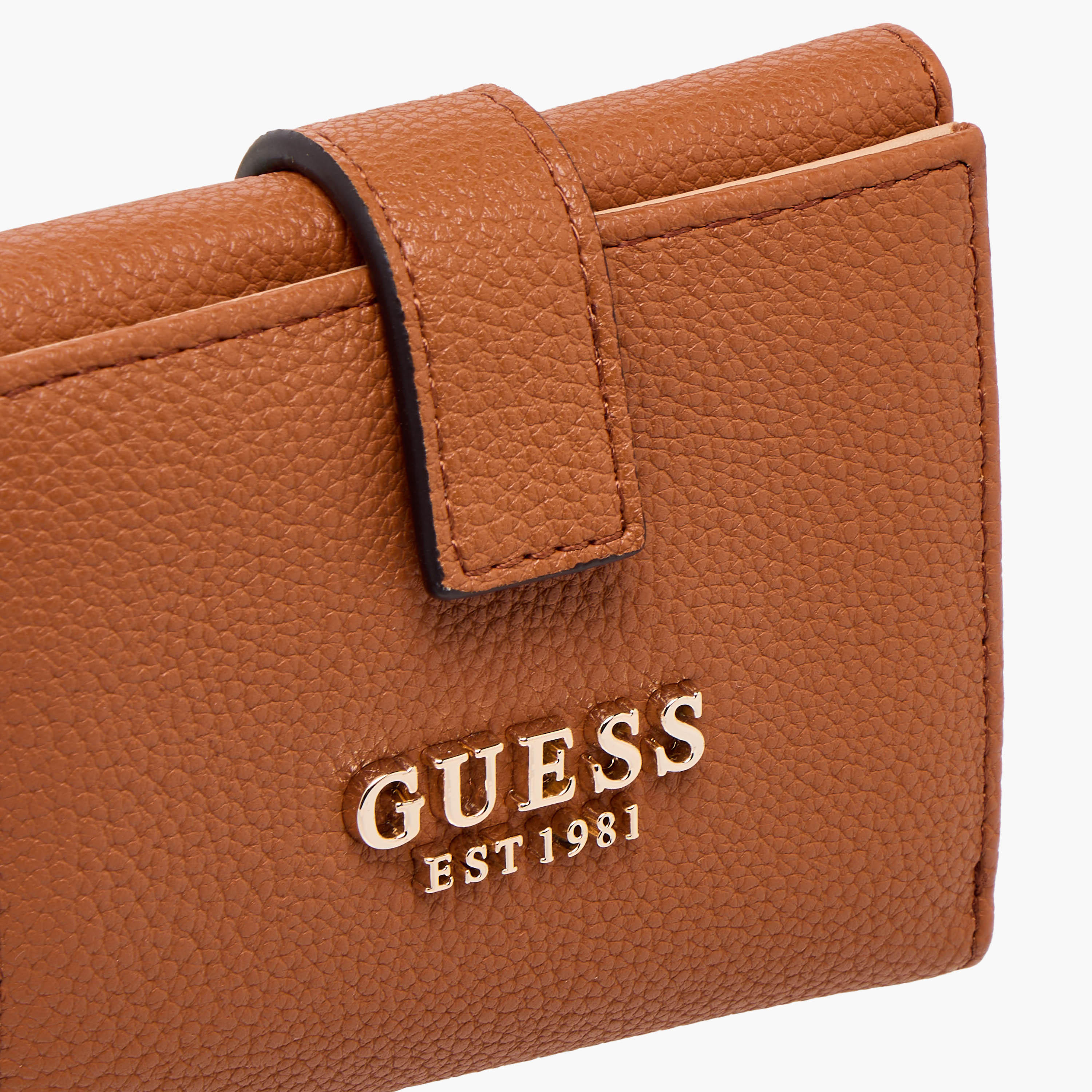 Guess LAUREL II SLG PETITE Textured Tri-Fold Wallet-women-bagsandwallets-wallets-image-3