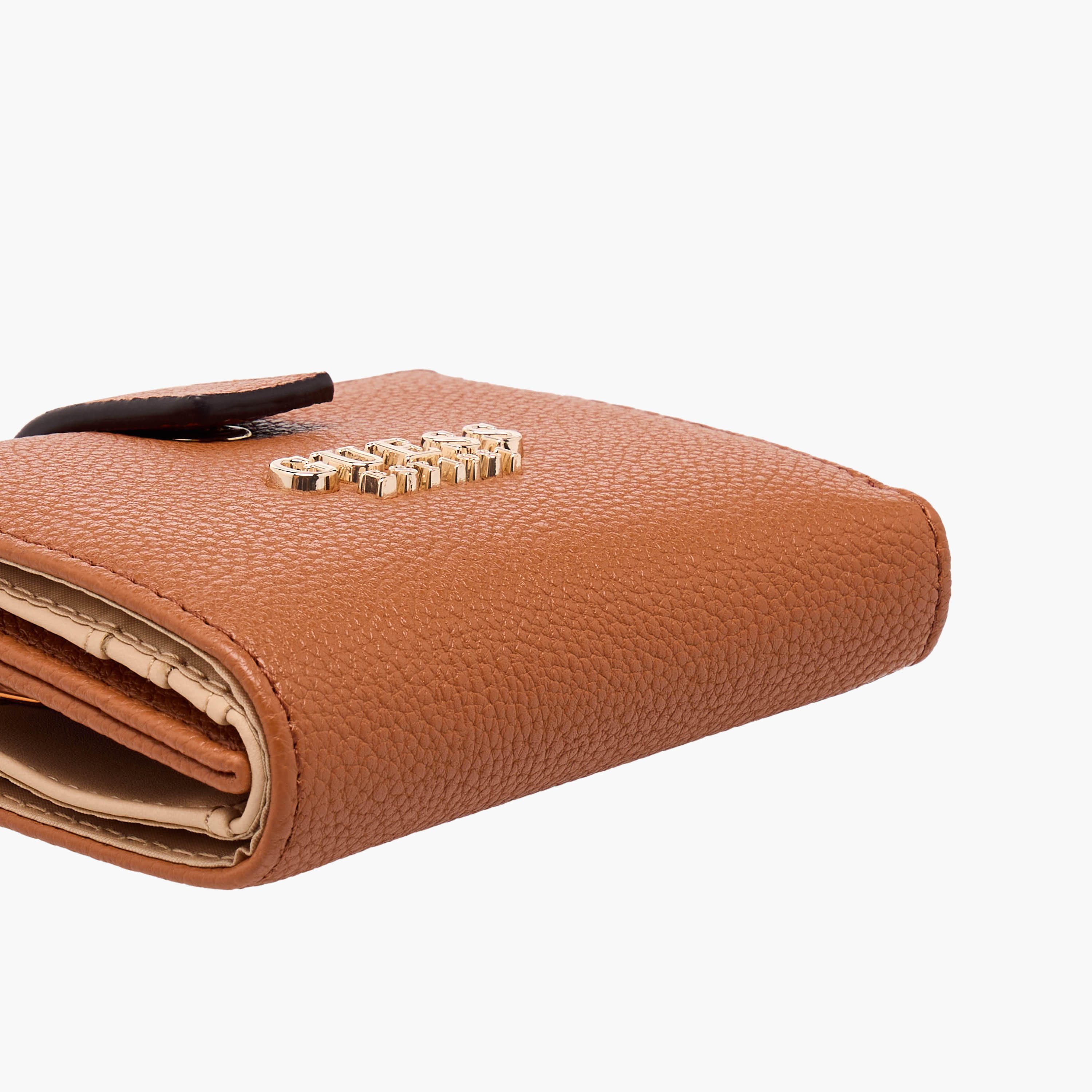 Guess LAUREL II SLG PETITE Textured Tri-Fold Wallet-women-bagsandwallets-wallets-image-4