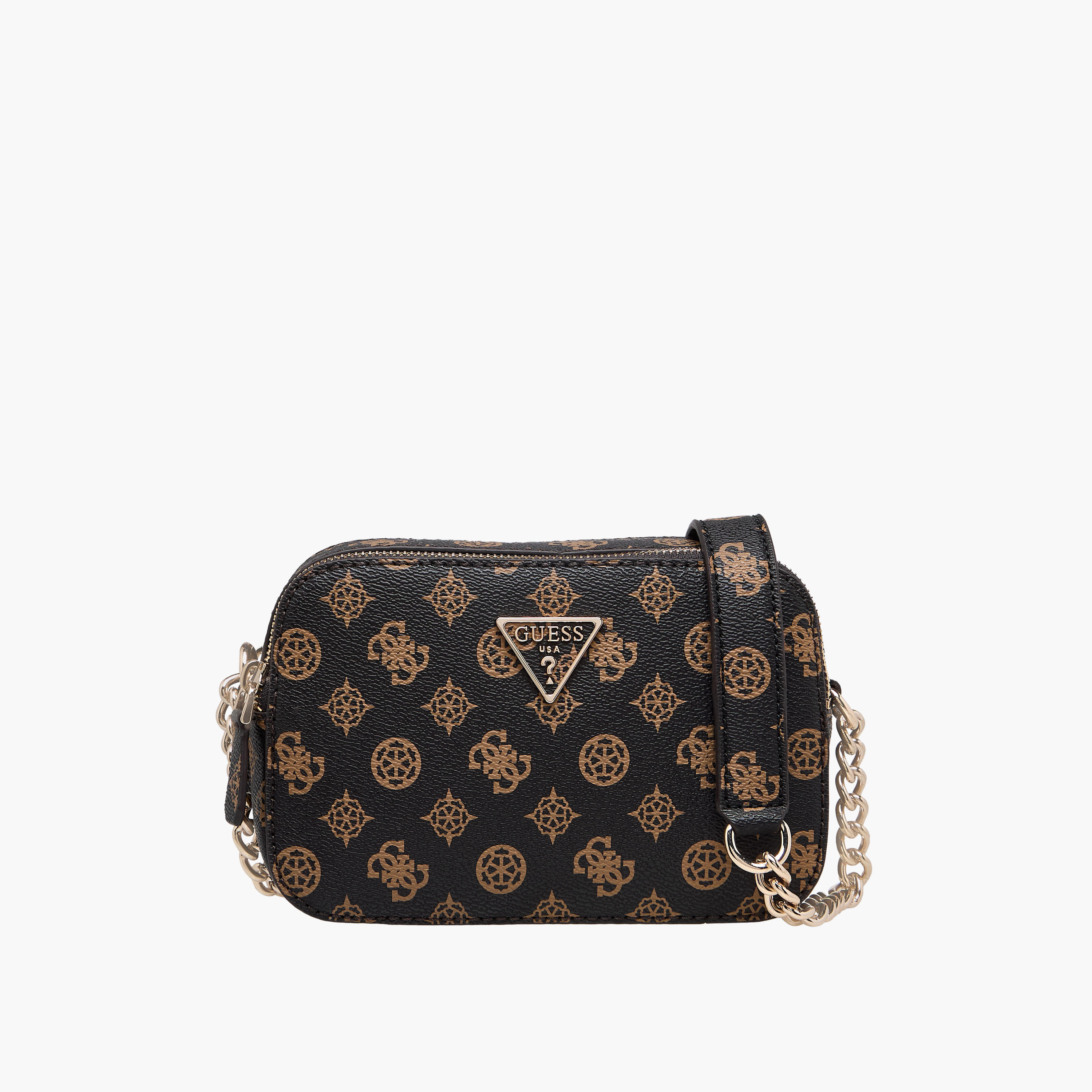 شنطة كروس بودي بحزام قابل للتعديل وطبعات مونوجرام نويل كاميرا من جيس-women-bagsandwallets-handbags-image-1