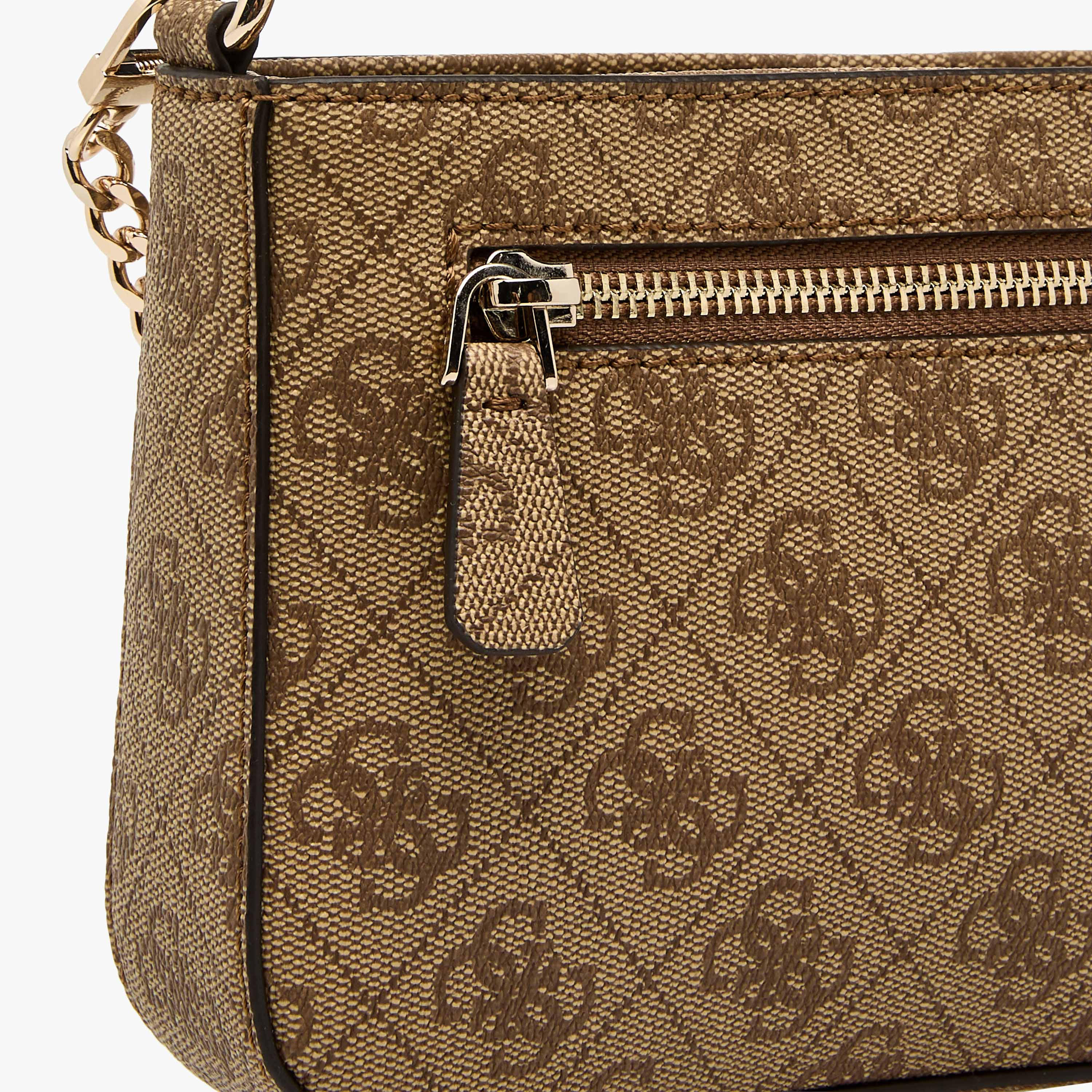 Guess Noelle II Mini Monogram Print Shoulder Bag with Zip Closure-women-bagsandwallets-handbags-image-6
