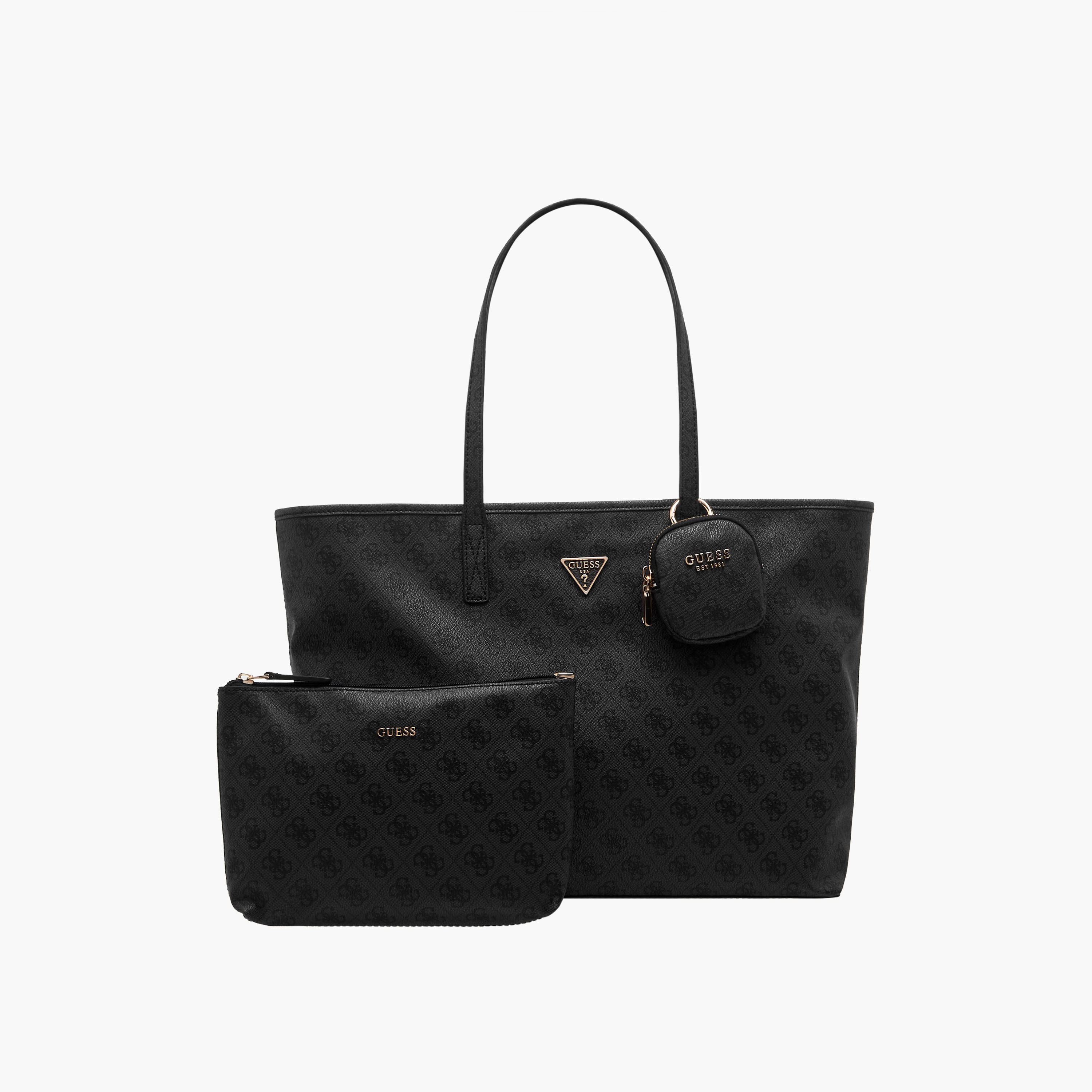 Guess Power Play Tech Monogram Print Tote Bag with Shoulder Bag and Pouch-women-bagsandwallets-handbags-image-1