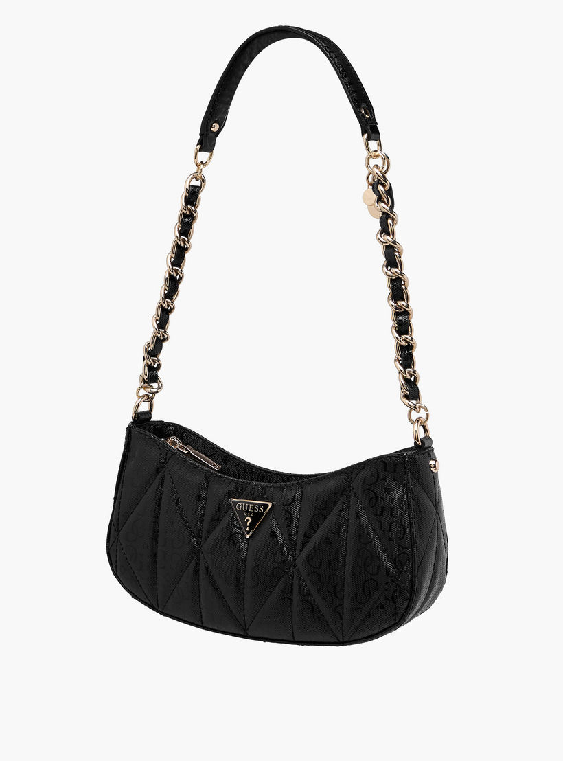 Guess Aldina Monogram Print Shoulder Bag with Zip Closure-women-bagsandwallets-handbags-image-3