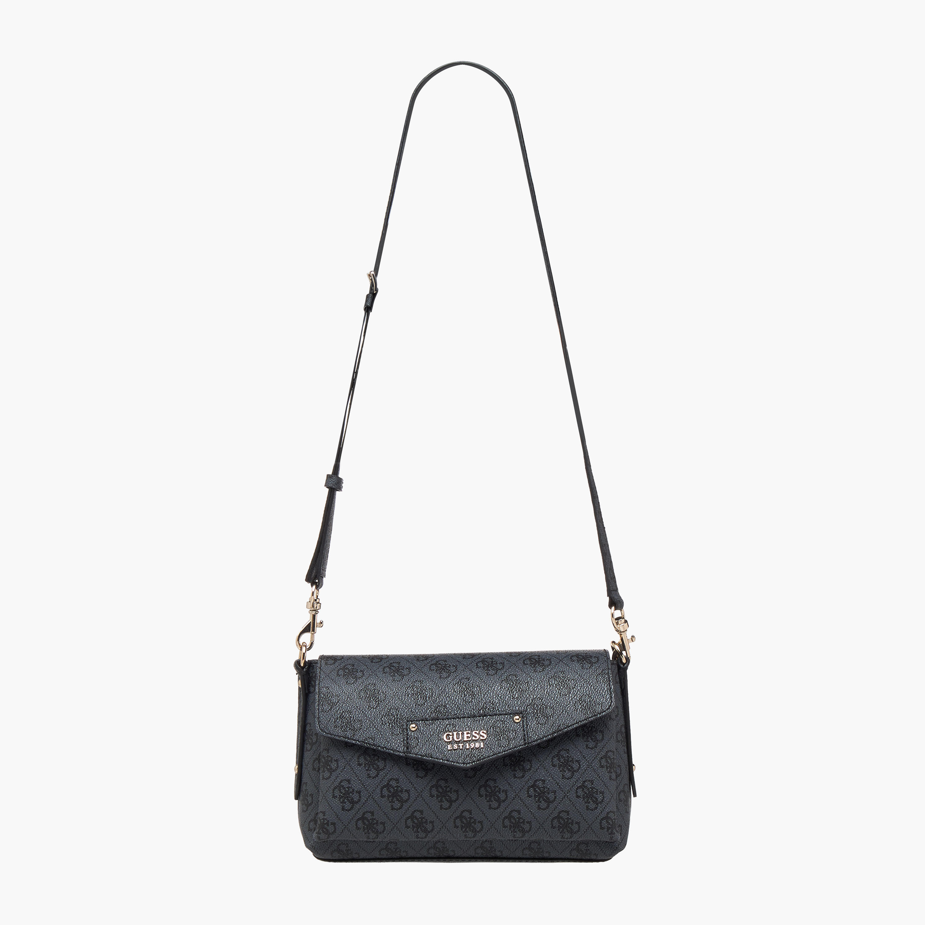 شنطة كتف بطبعات مونوجرام مع حزام كتف قابل للتعديل إيكو برينتون من جيس-women-bagsandwallets-handbags-image-3