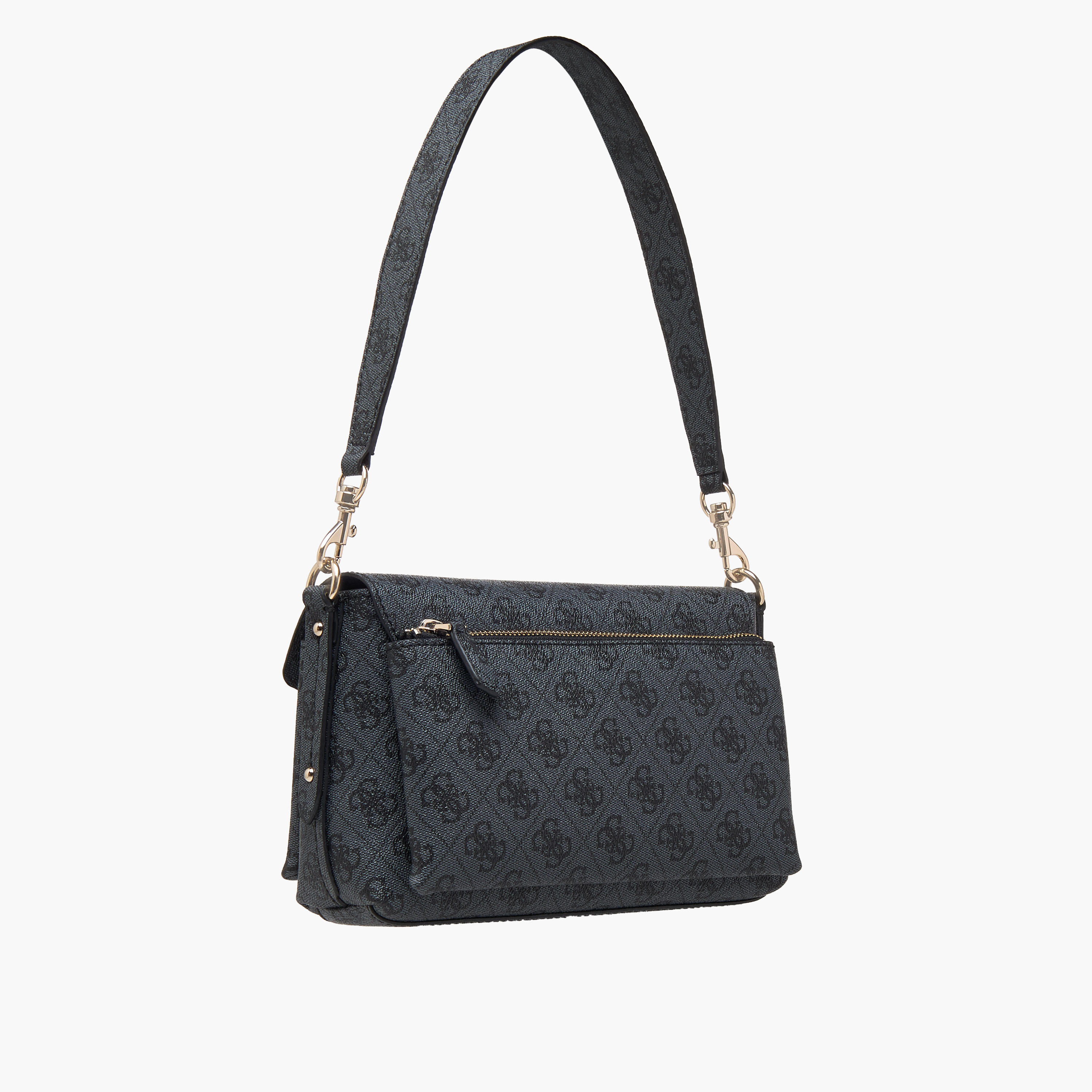 شنطة كتف بطبعات مونوجرام مع حزام كتف قابل للتعديل إيكو برينتون من جيس-women-bagsandwallets-handbags-image-4