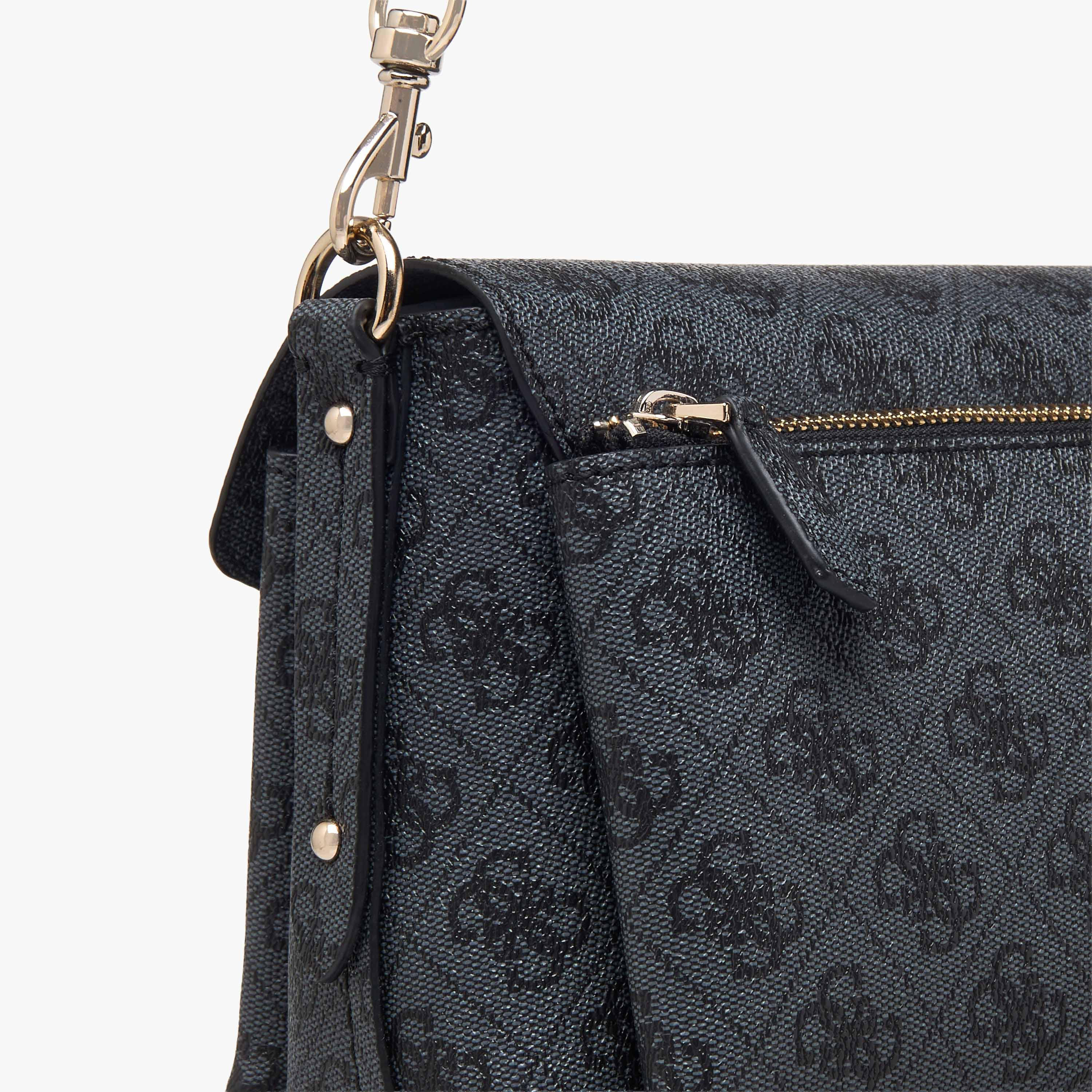 شنطة كتف بطبعات مونوجرام مع حزام كتف قابل للتعديل إيكو برينتون من جيس-women-bagsandwallets-handbags-image-6