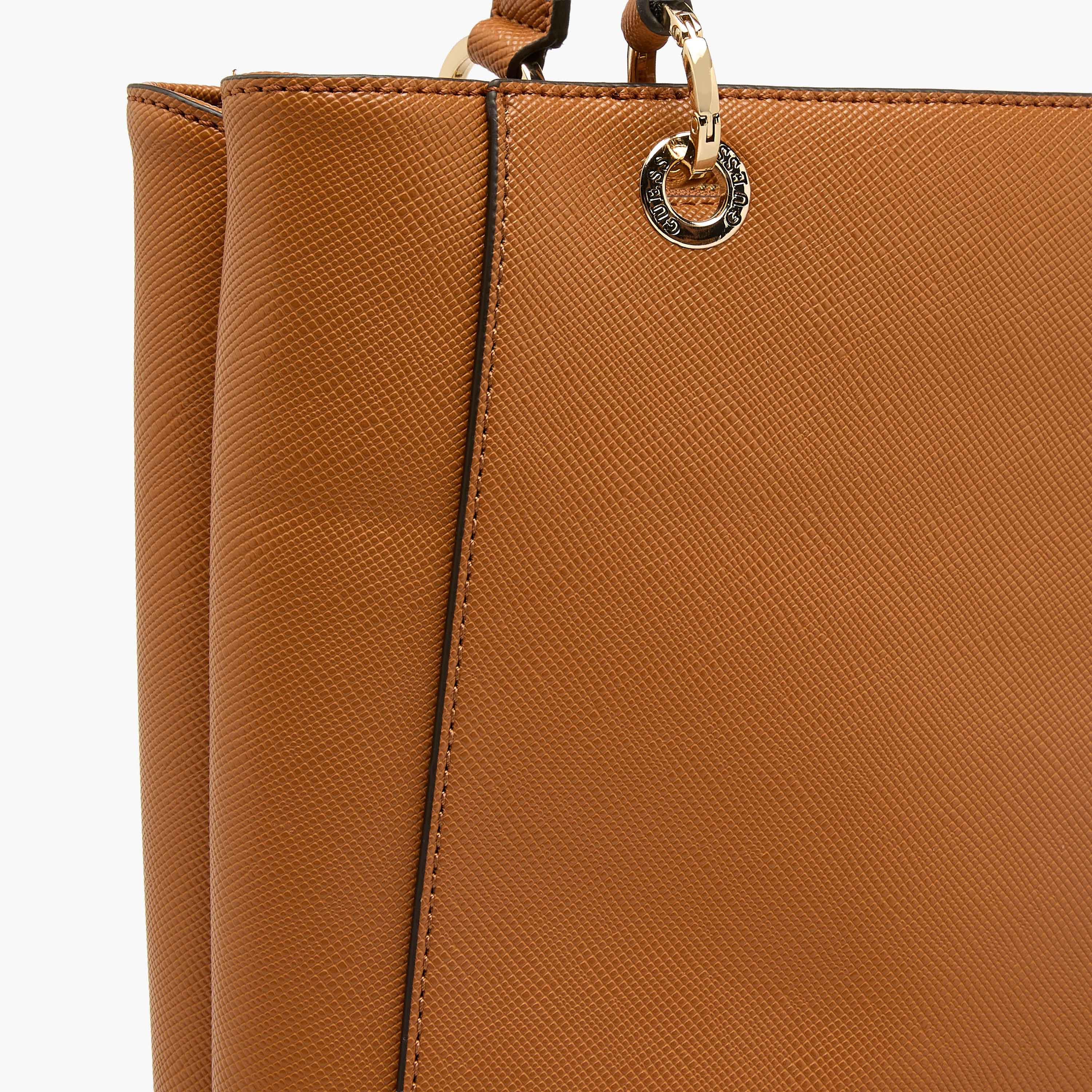 Guess Noelle II Textured Tote Bag with Double Handle-women-bagsandwallets-handbags-image-6