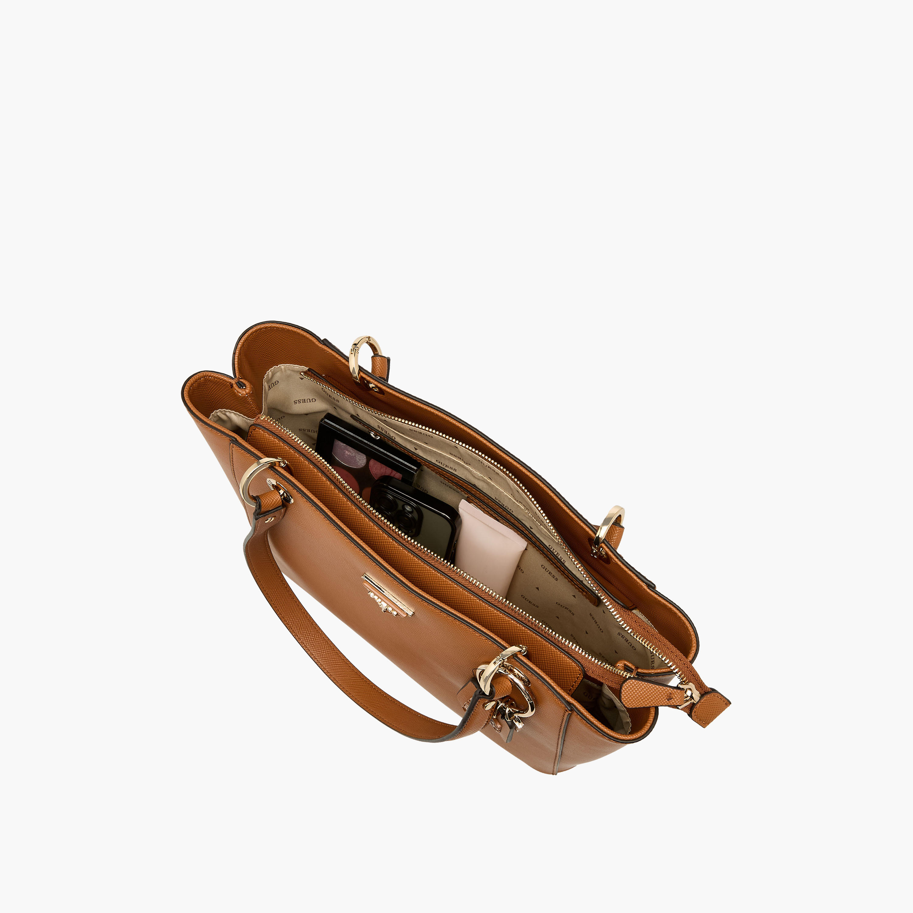 Guess Noelle II Textured Tote Bag with Double Handle-women-bagsandwallets-handbags-image-8