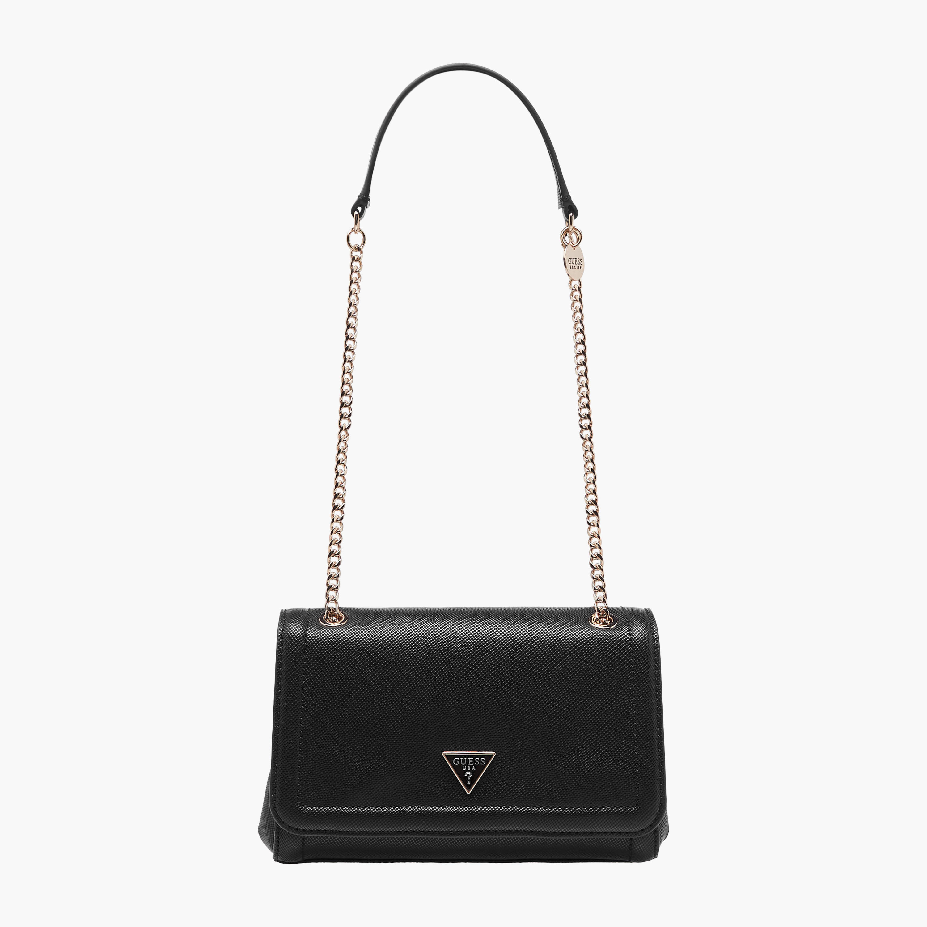Guess Noelle II Convertble Crossbody Bag with Chain Strap-women-bagsandwallets-handbags-image-1