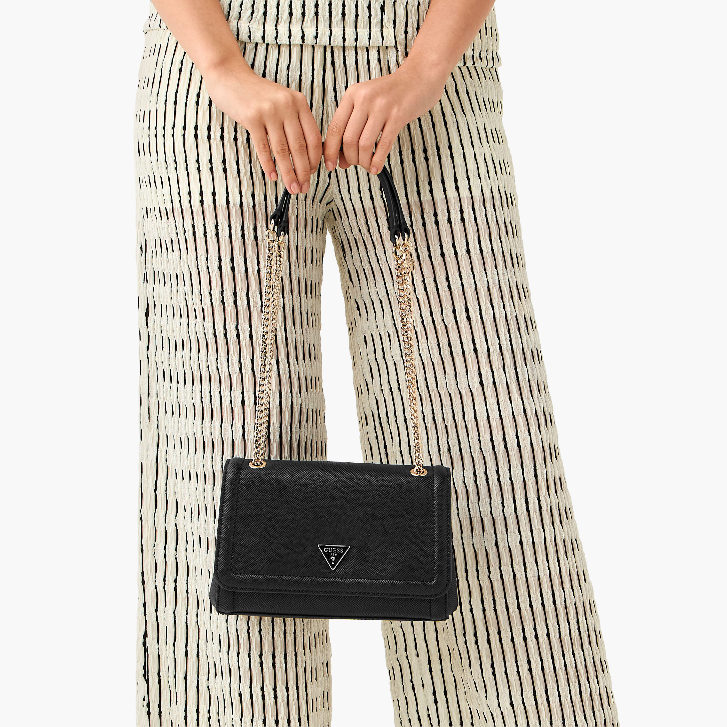 Guess Noelle II Convertble Crossbody Bag with Chain Strap-women-bagsandwallets-handbags-image-2