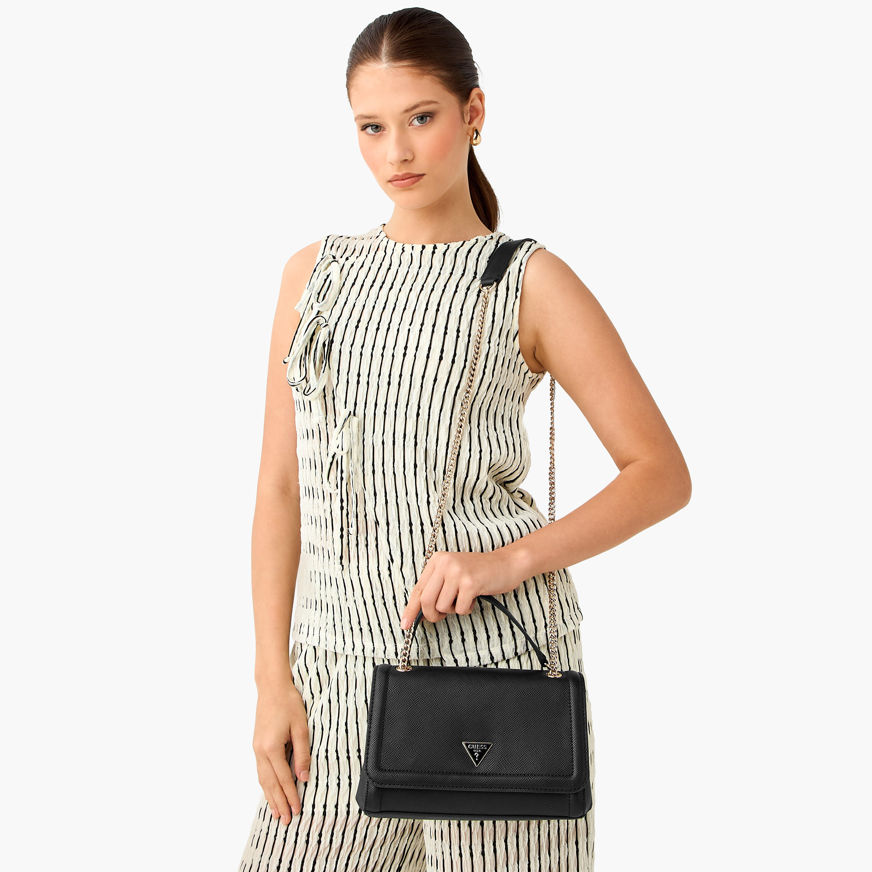 Guess Noelle II Convertble Crossbody Bag with Chain Strap-women-bagsandwallets-handbags-image-8