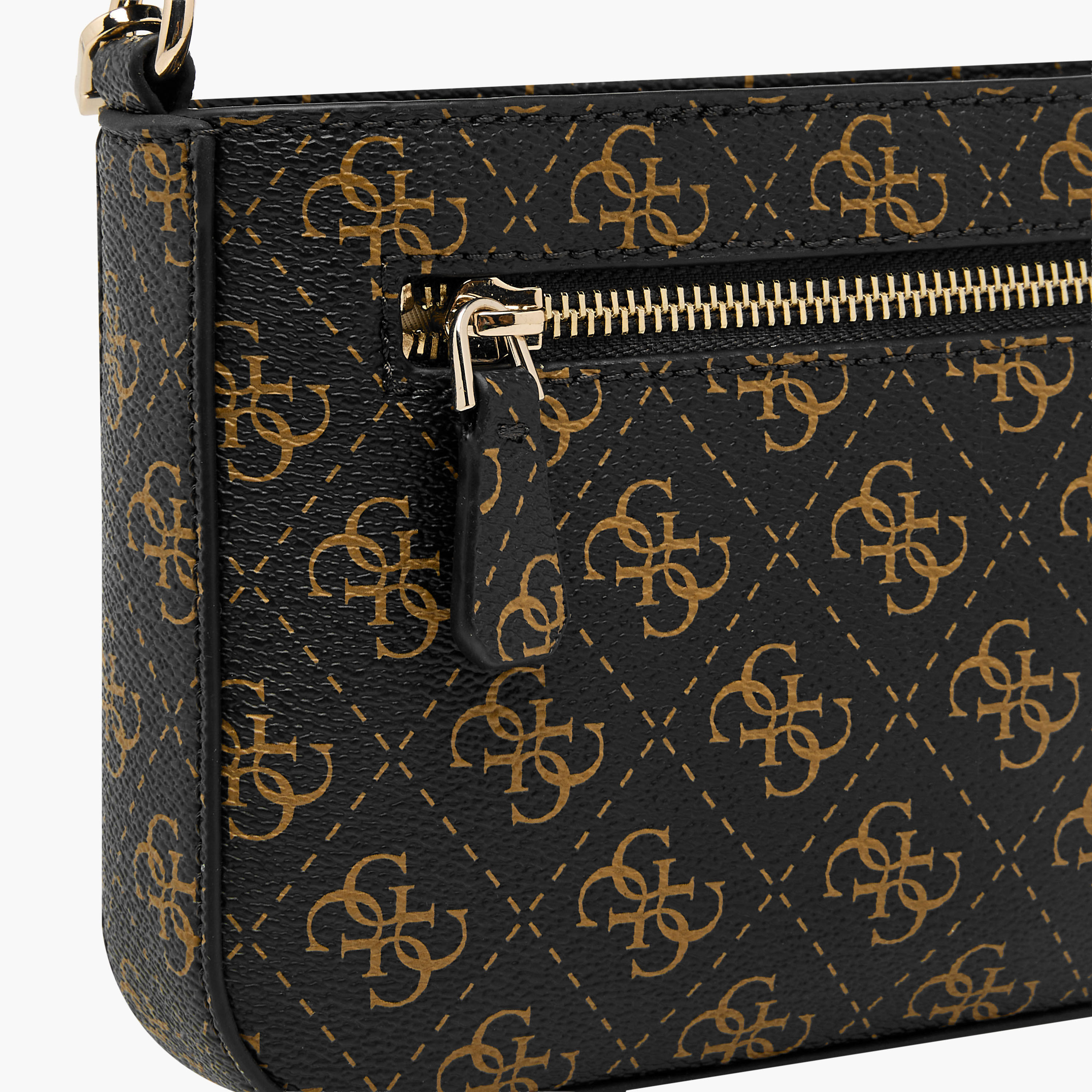 Guess Noelle II Monogram Print Shoulder Bag with Detachable Strap-women-bagsandwallets-handbags-image-6