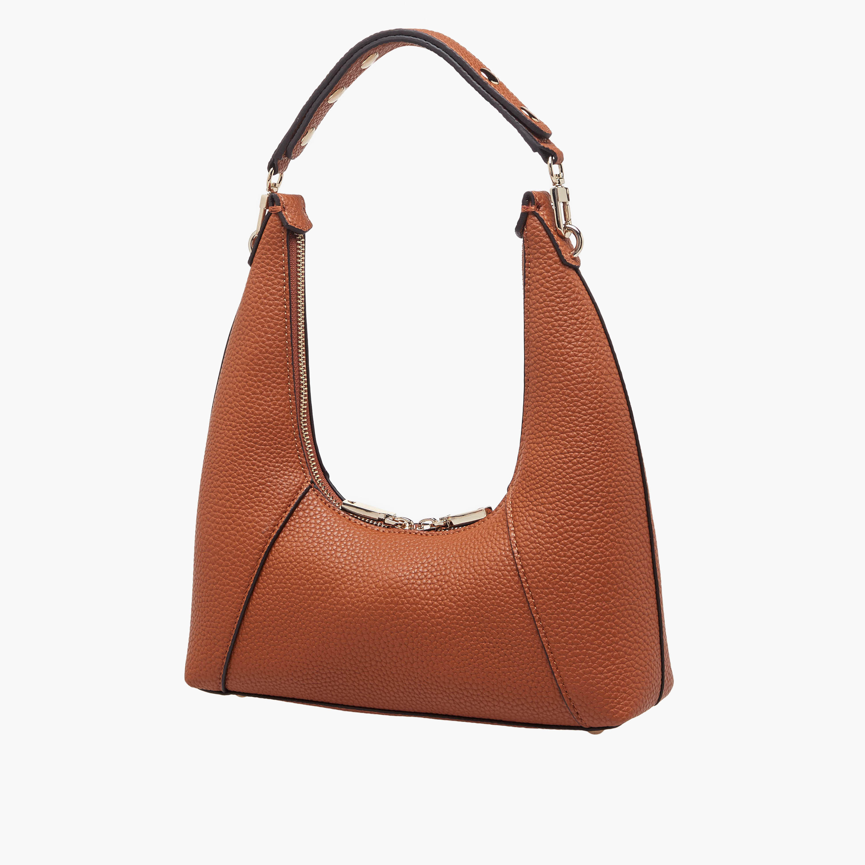 Guess Calista Textured Shoulder Bag with Zip Closure-women-bagsandwallets-handbags-image-3