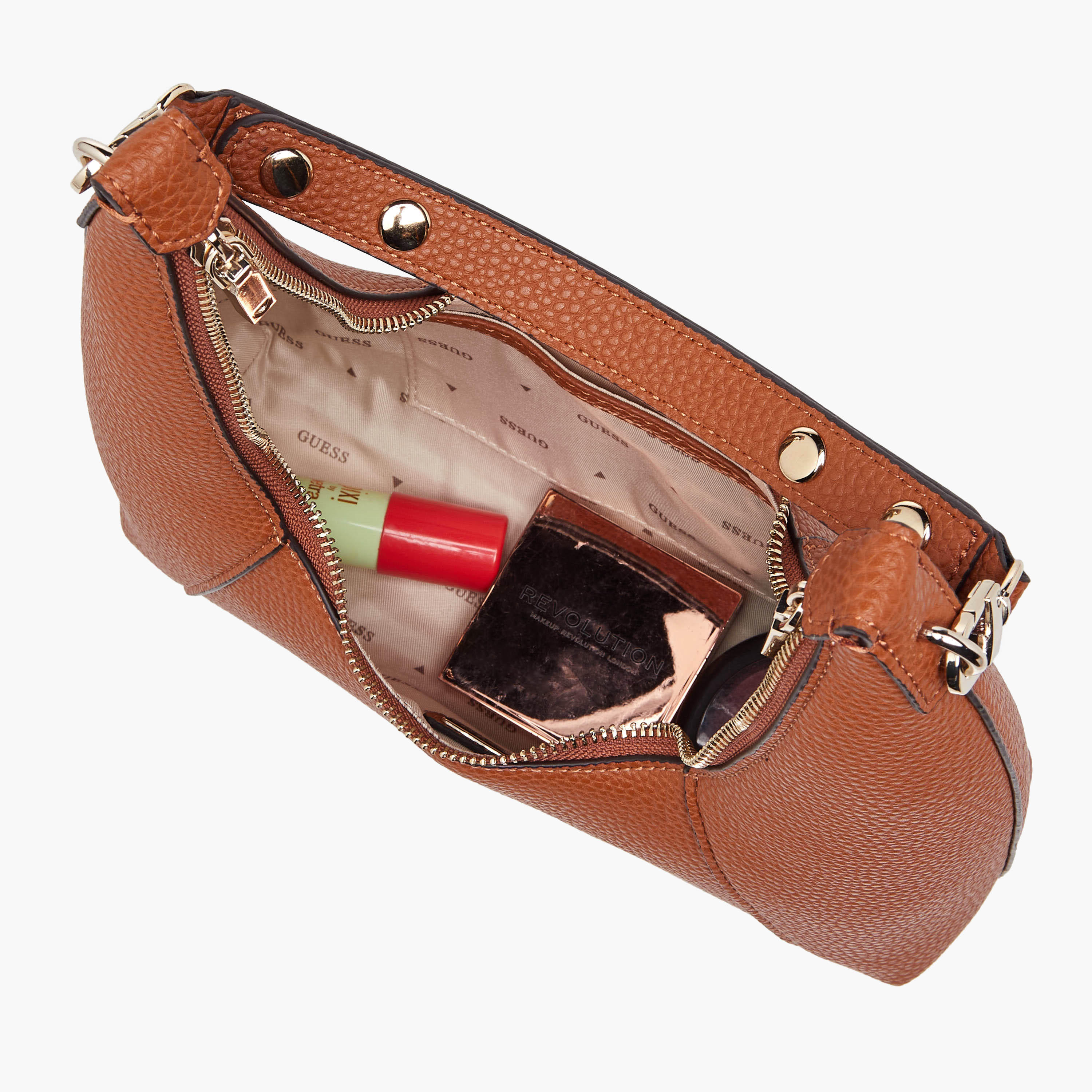 Guess Calista Textured Shoulder Bag with Zip Closure-women-bagsandwallets-handbags-image-8