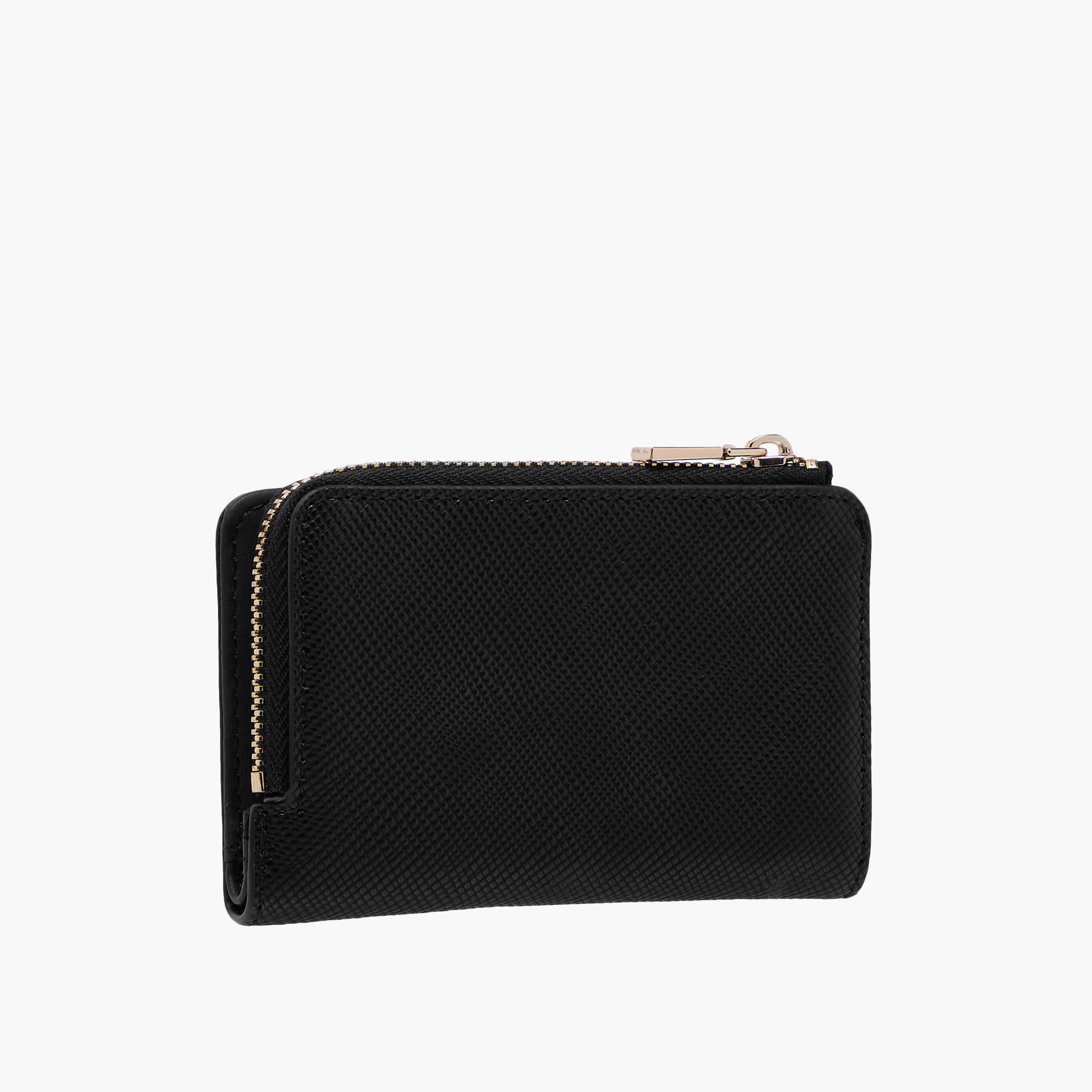 Guess Laurel II SLG Textured Card Holder with Zip Closure-women-bagsandwallets-wallets-image-2