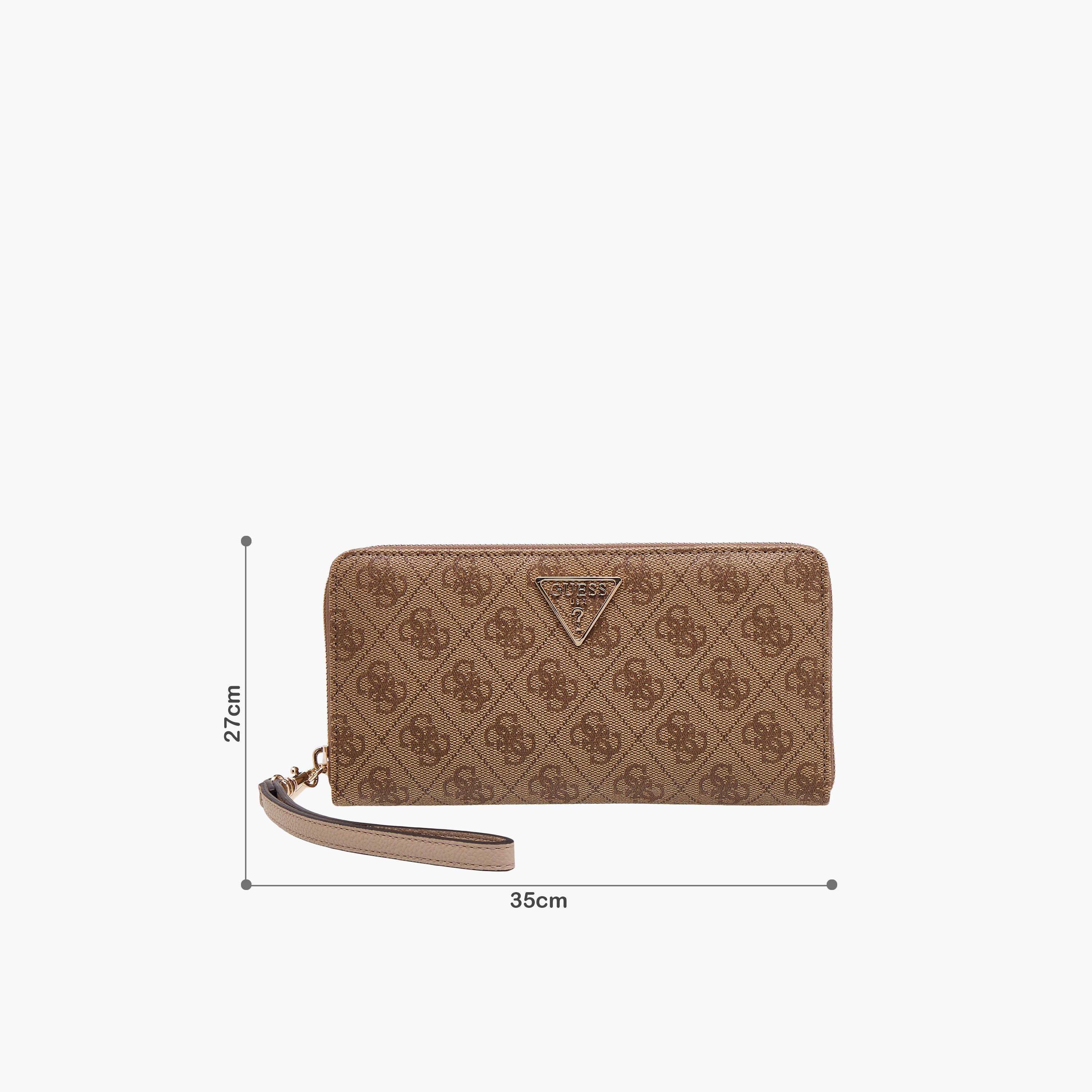 Guess LAUREL SLG Monogram Embossed Zip Around Wallet-women-bagsandwallets-wallets-image-2