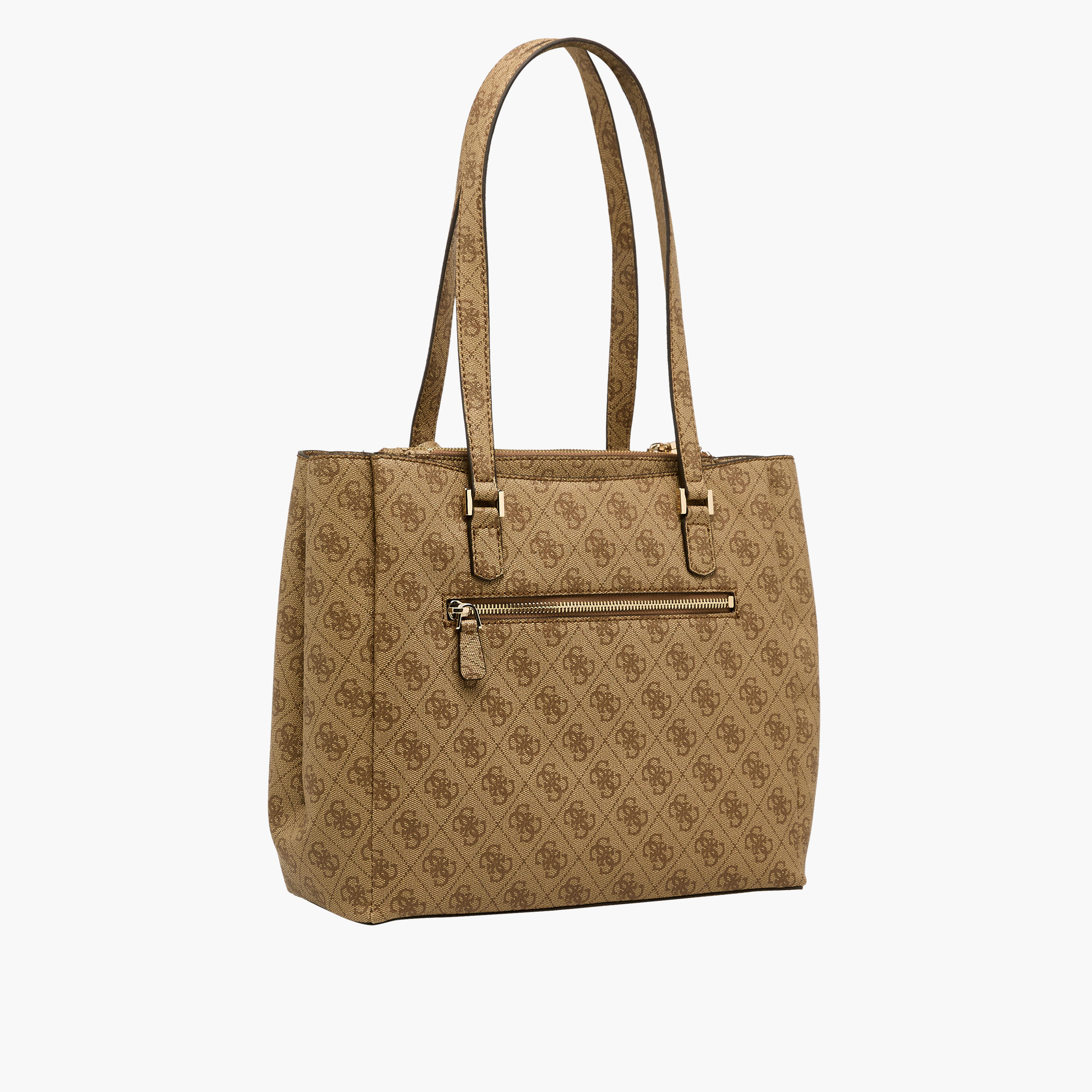 Guess Katya Monogram Textured Tote Bag with Double Handle-women-bagsandwallets-handbags-image-4