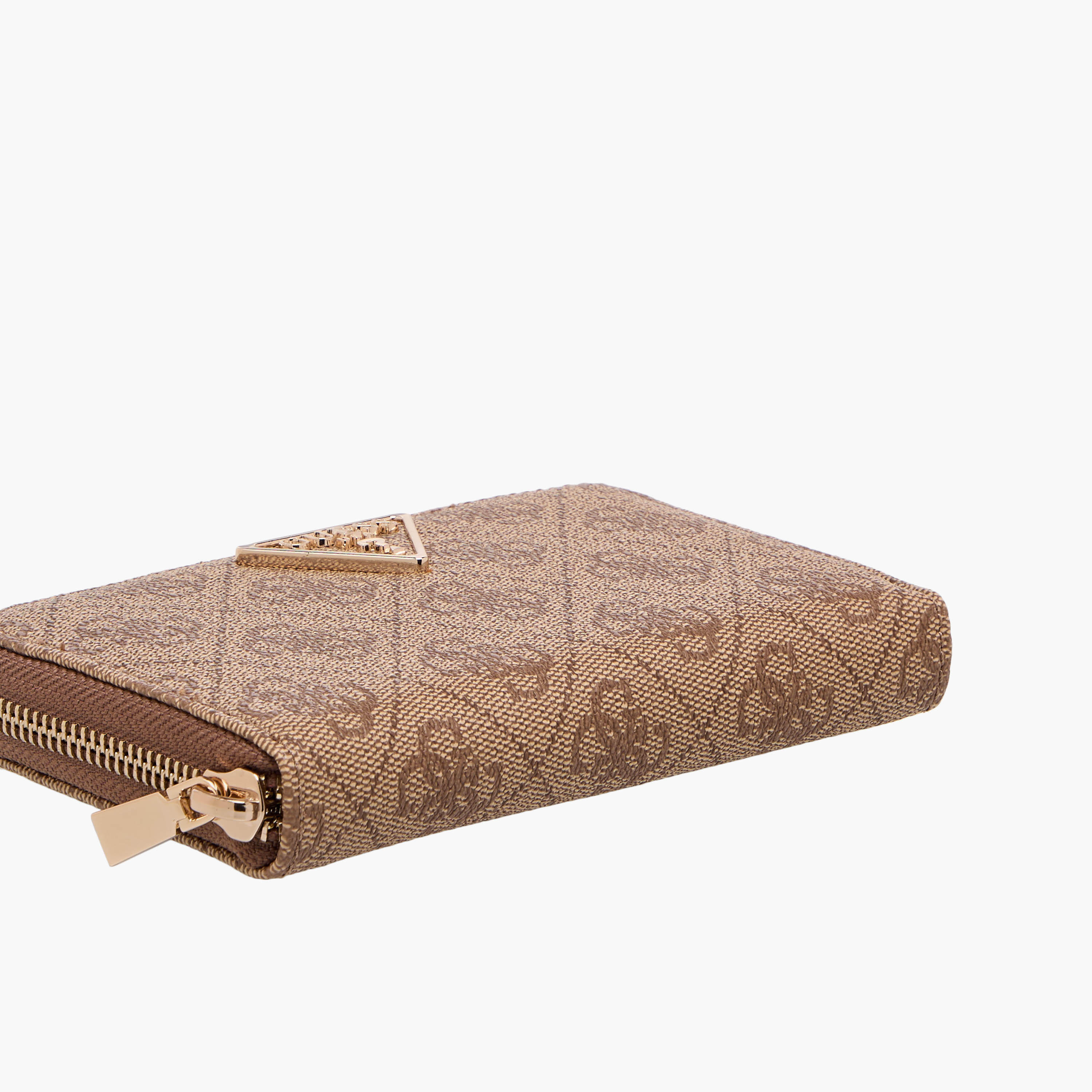 Guess LAUREL SLG Monogram Embossed Zip Around Wallet-women-bagsandwallets-wallets-image-4