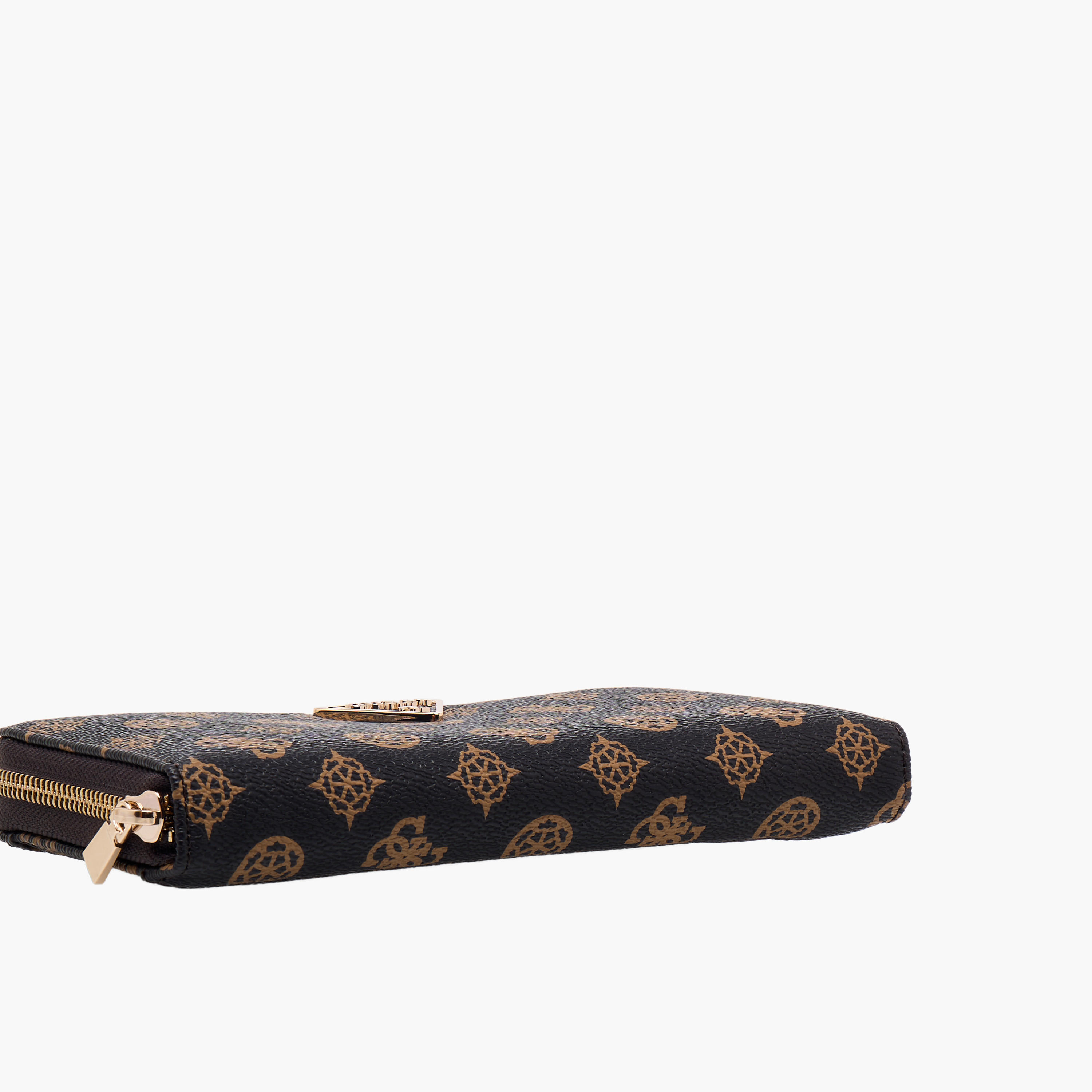 Guess LAUREL SLG Monogram Print Zip Around Wallet-women-bagsandwallets-wallets-image-4