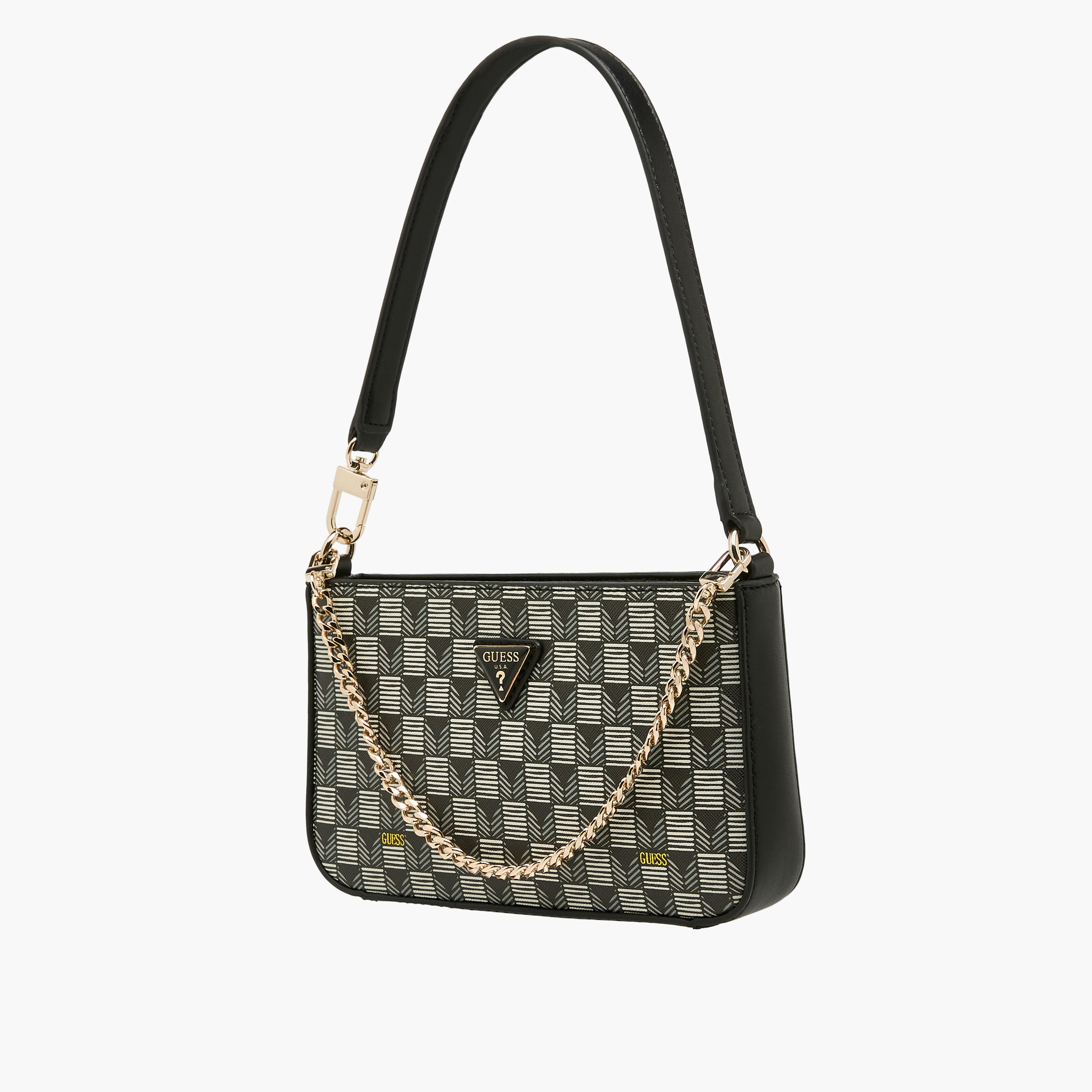 Guess G WAVE II MINI Printed Shoulder Bag with Chain Detail-women-bagsandwallets-handbags-image-3