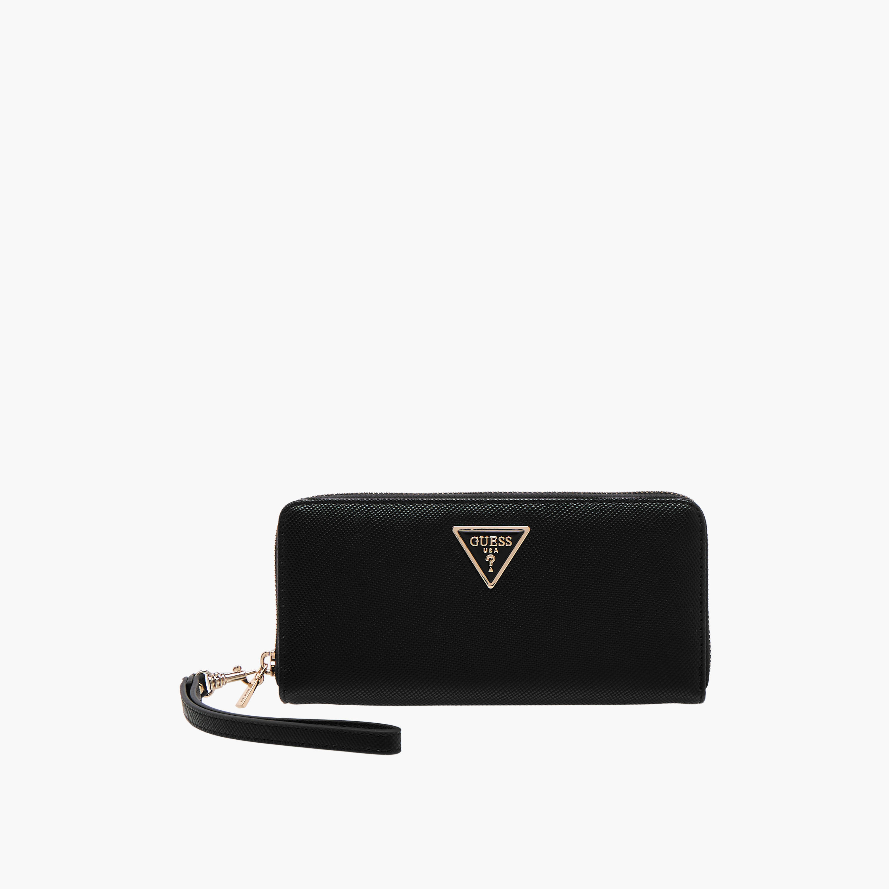 Guess LAUREL SLG Textured Zip Around Wallet-women-bagsandwallets-wallets-image-1