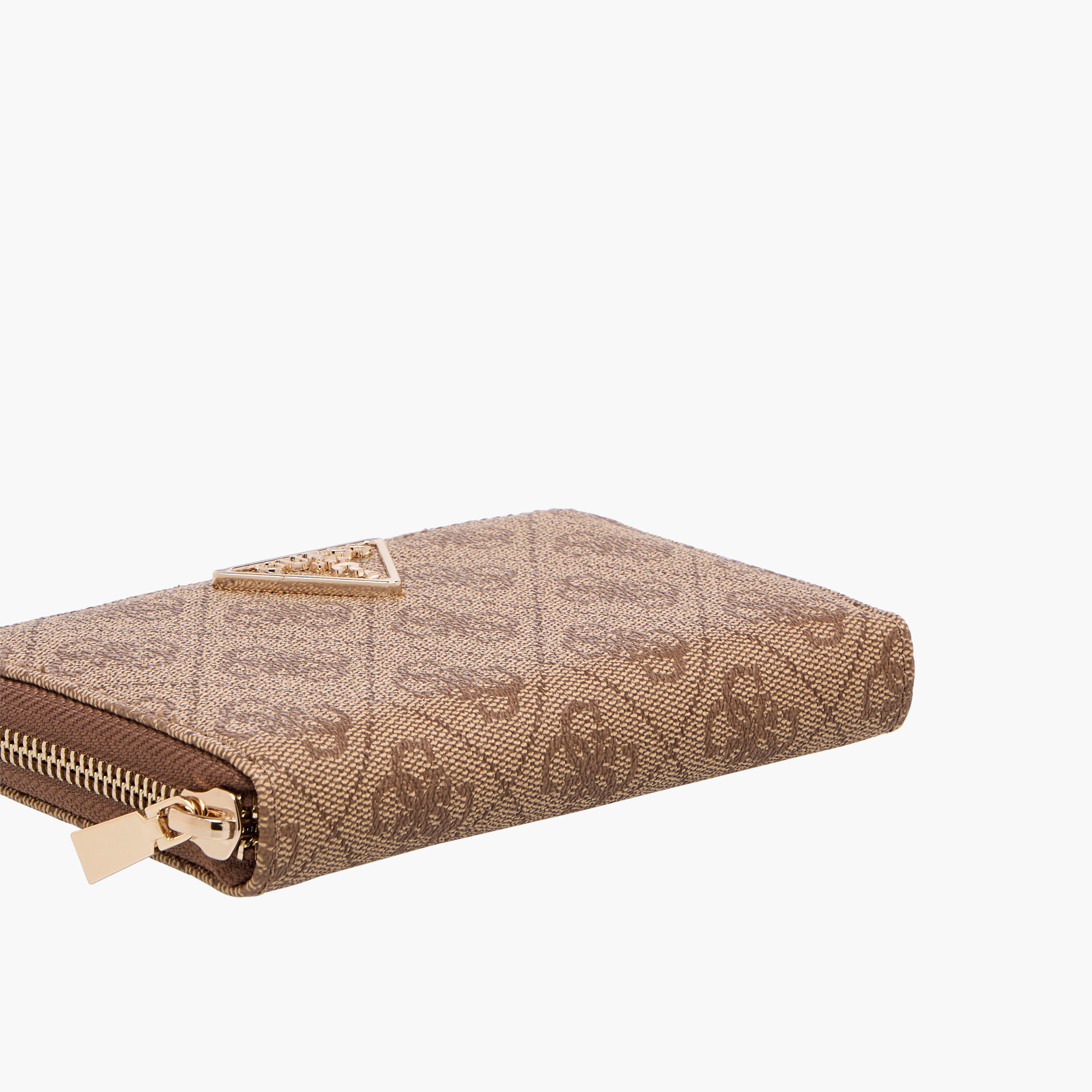 Guess LAUREL II SLG Monogram Embossed Zip Around Wallet-women-bagsandwallets-wallets-image-4