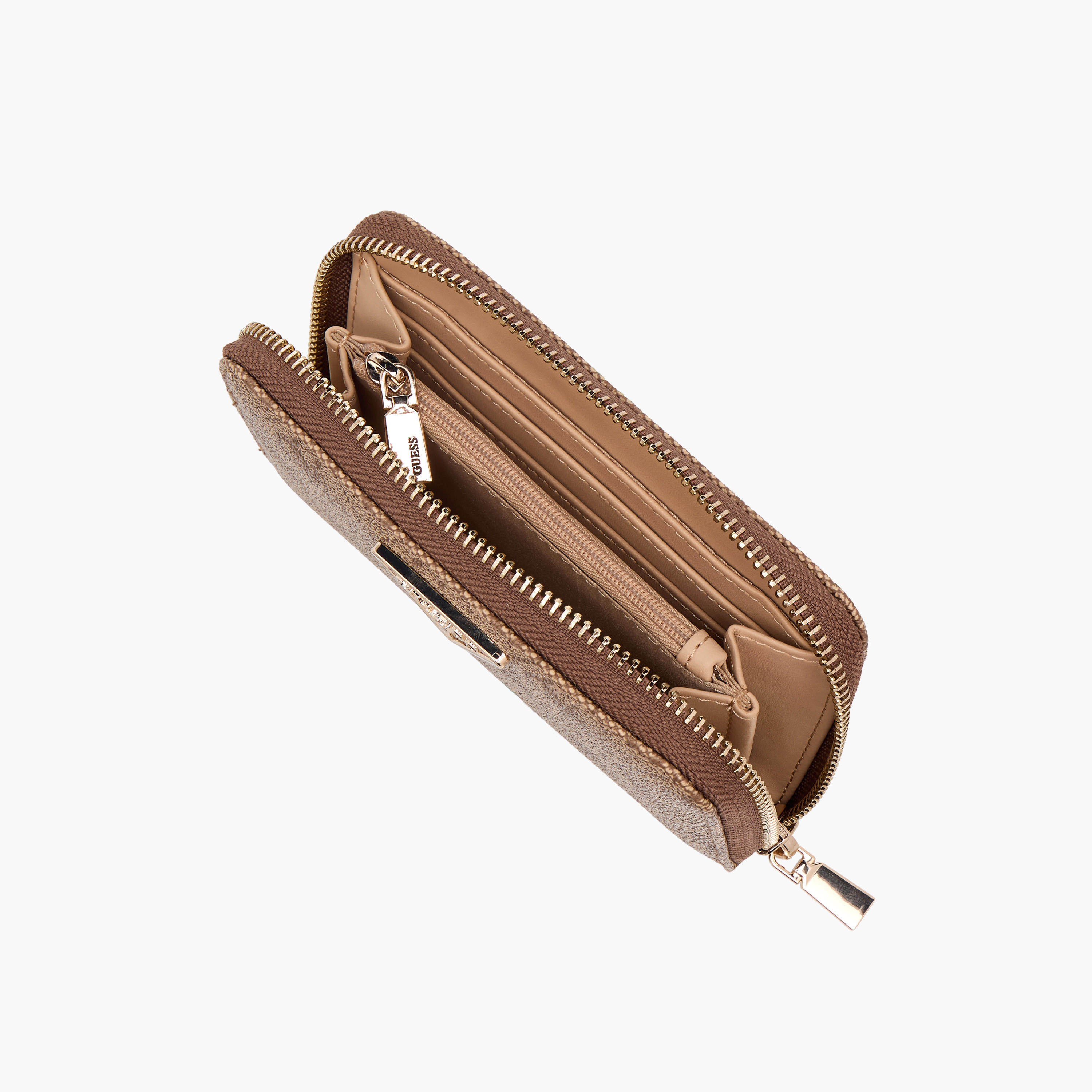 Guess LAUREL II SLG Monogram Embossed Zip Around Wallet-women-bagsandwallets-wallets-image-5