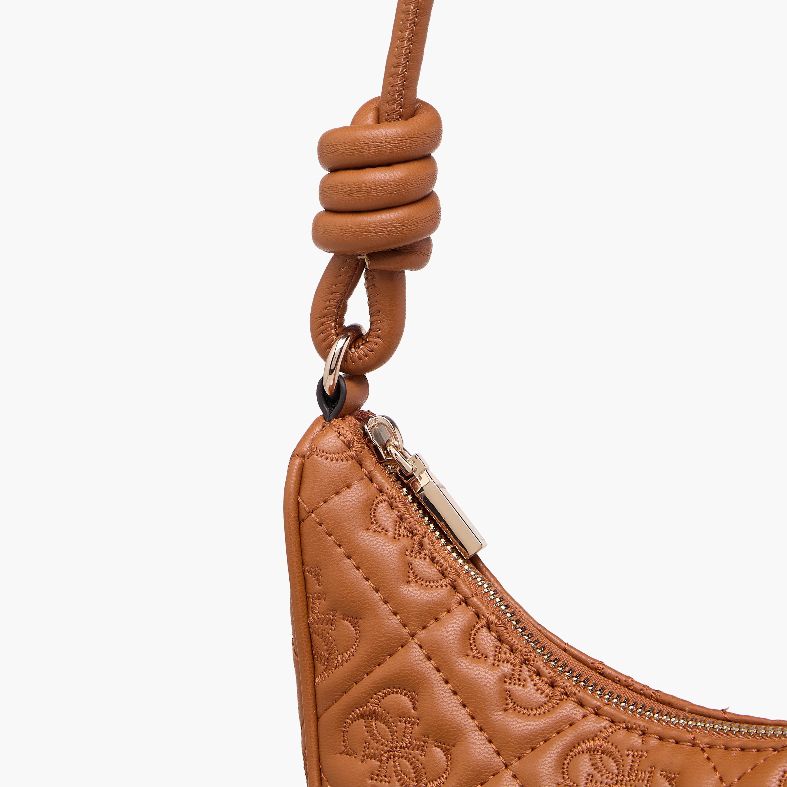 Guess ADELASIA Monogram Embroidered Shoulder Bag with Knot Detail-women-bagsandwallets-handbags-image-5