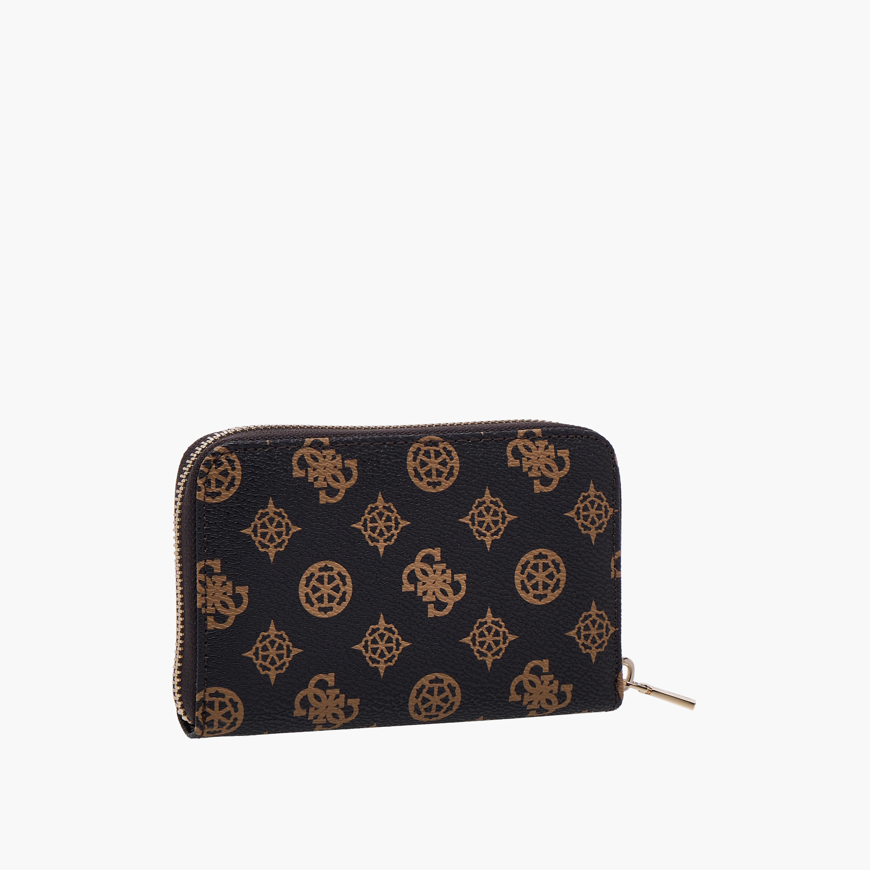 Guess Laurel SLG Printed Wallet with Zip Closure-women-bagsandwallets-wallets-image-2
