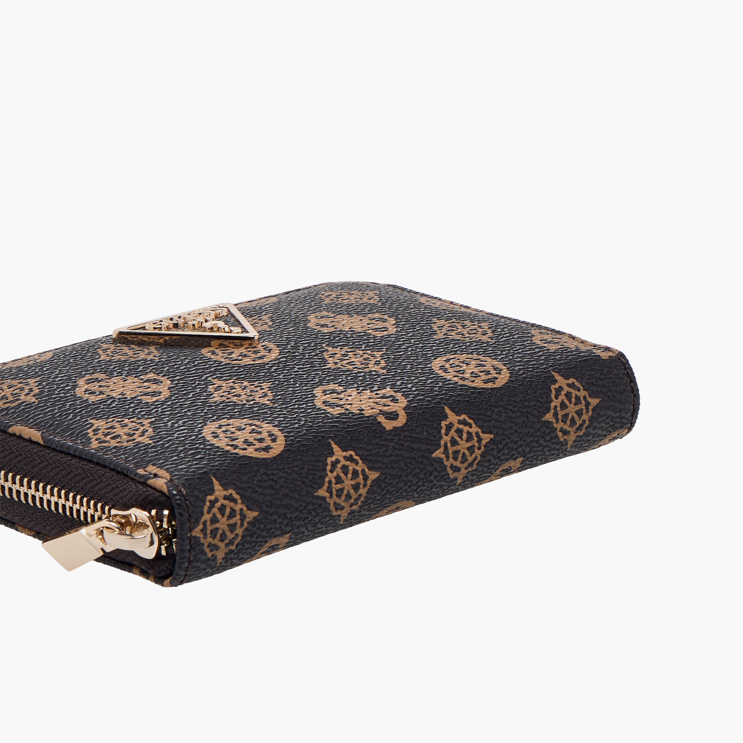 Guess Laurel SLG Printed Wallet with Zip Closure-women-bagsandwallets-wallets-image-4