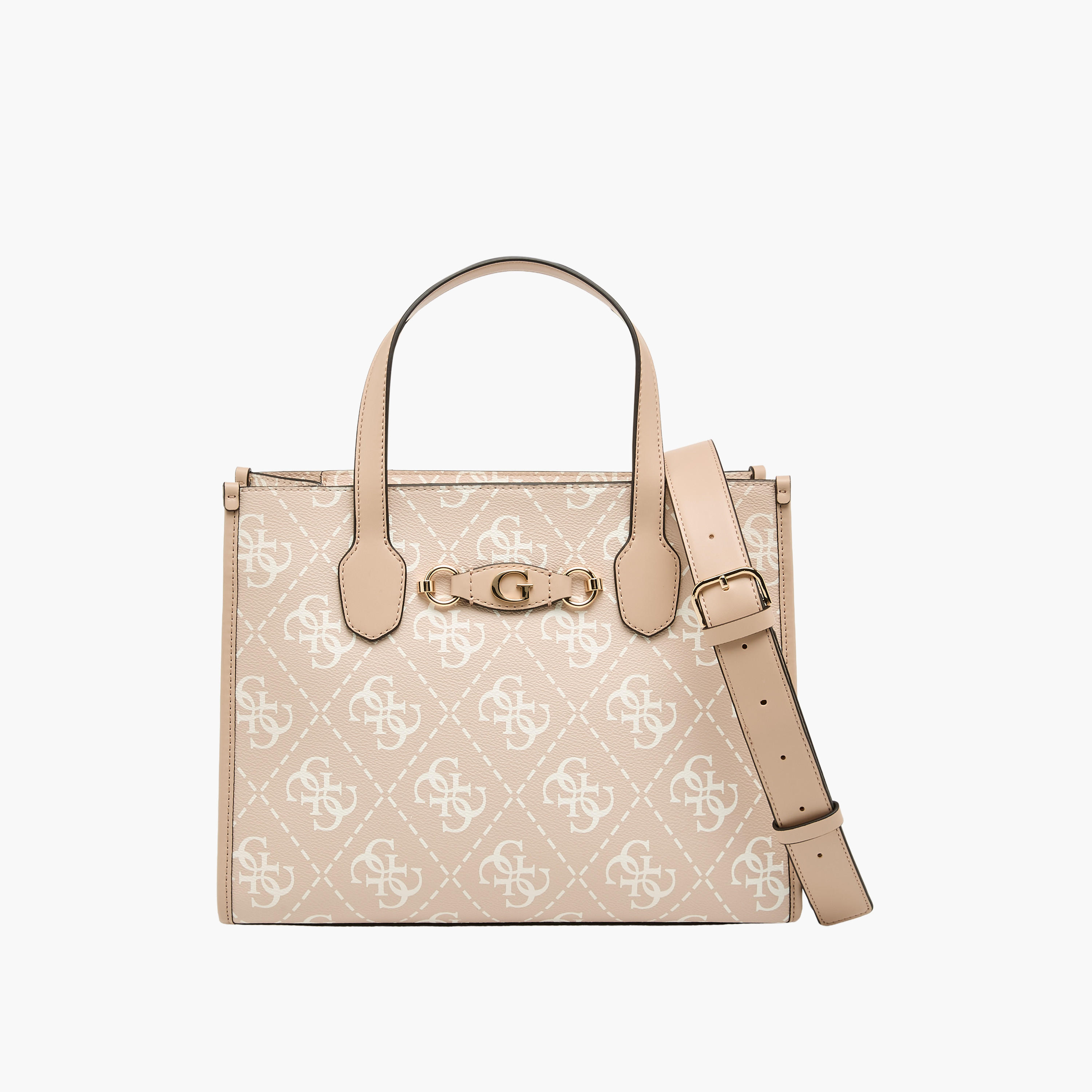 شنطة توتي بحزام كتف قابل للفصل وطبعات مونوجرام بحجرتين إيزي من جيس-women-bagsandwallets-handbags-image-1