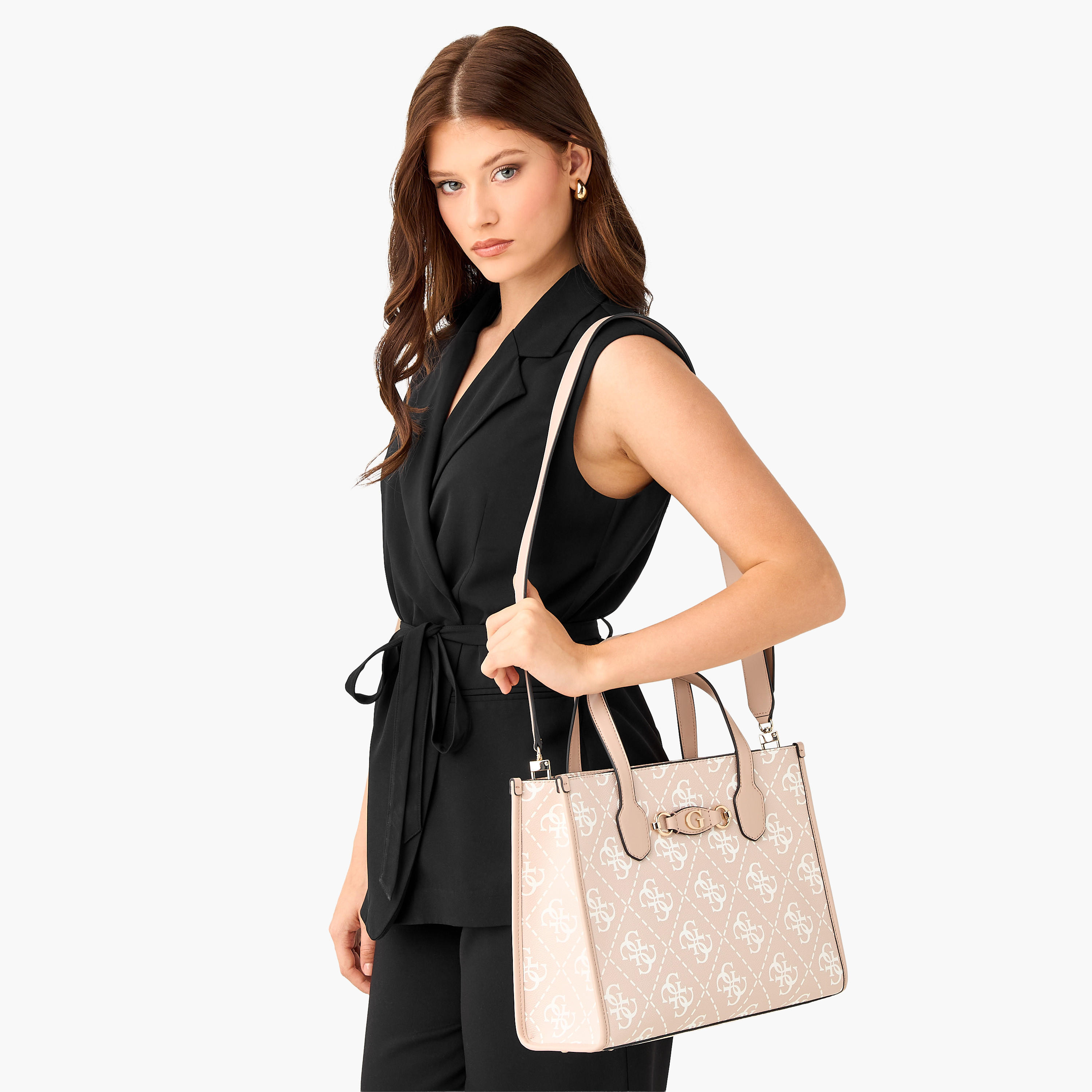 شنطة توتي بحزام كتف قابل للفصل وطبعات مونوجرام بحجرتين إيزي من جيس-women-bagsandwallets-handbags-image-2