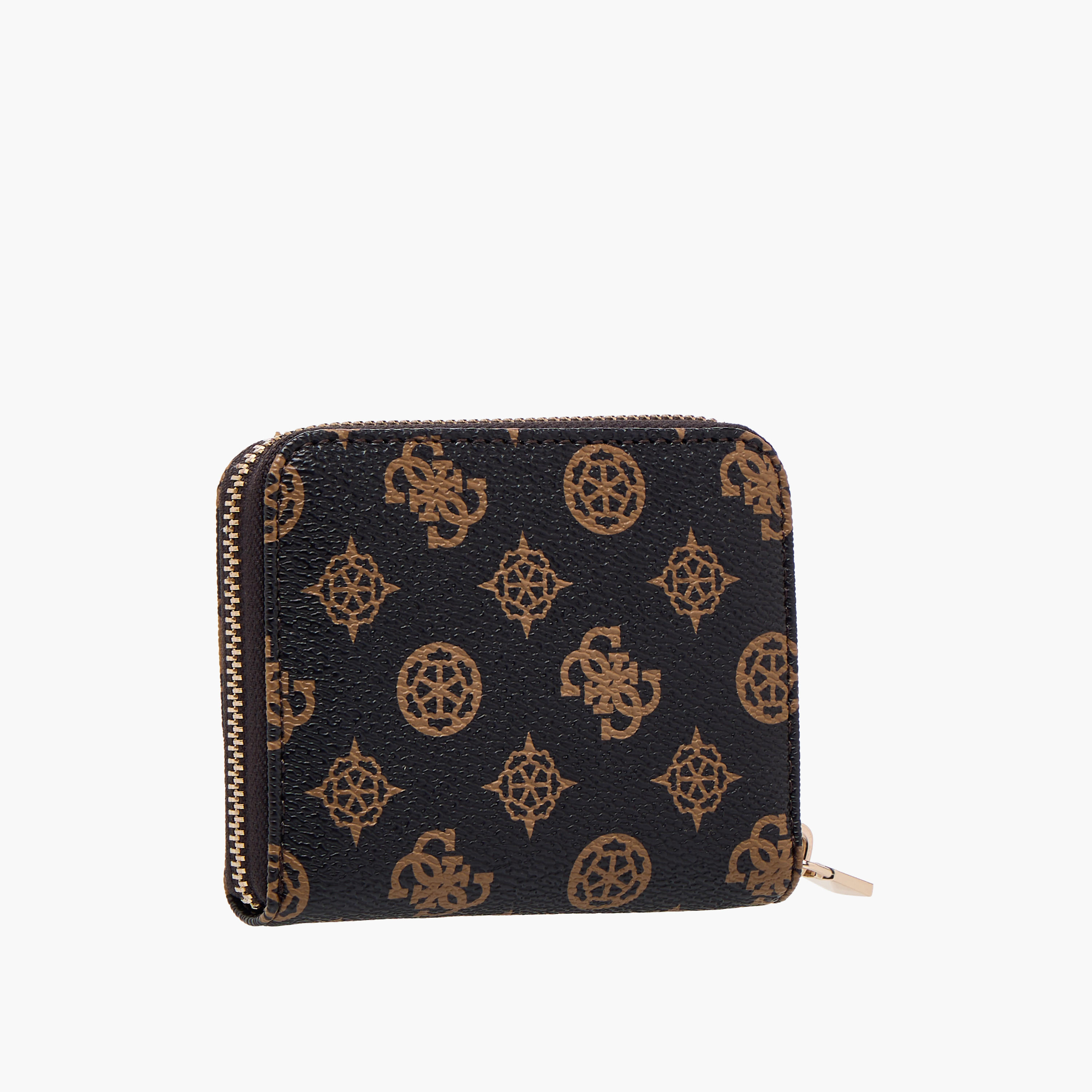 Guess Laurel SLG Printed Wallet with Zip Closure-women-bagsandwallets-wallets-image-2