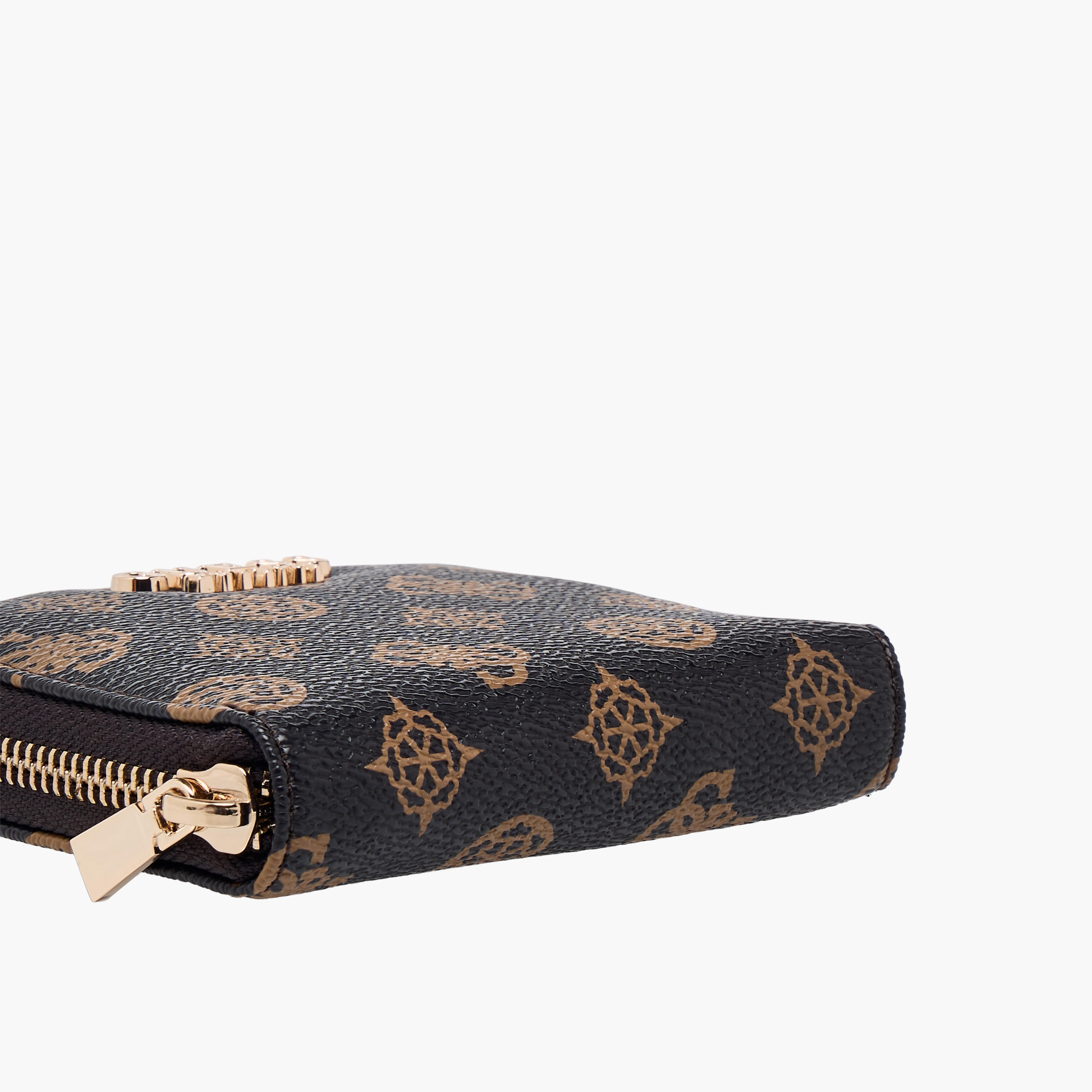 Guess Laurel SLG Printed Wallet with Zip Closure-women-bagsandwallets-wallets-image-4