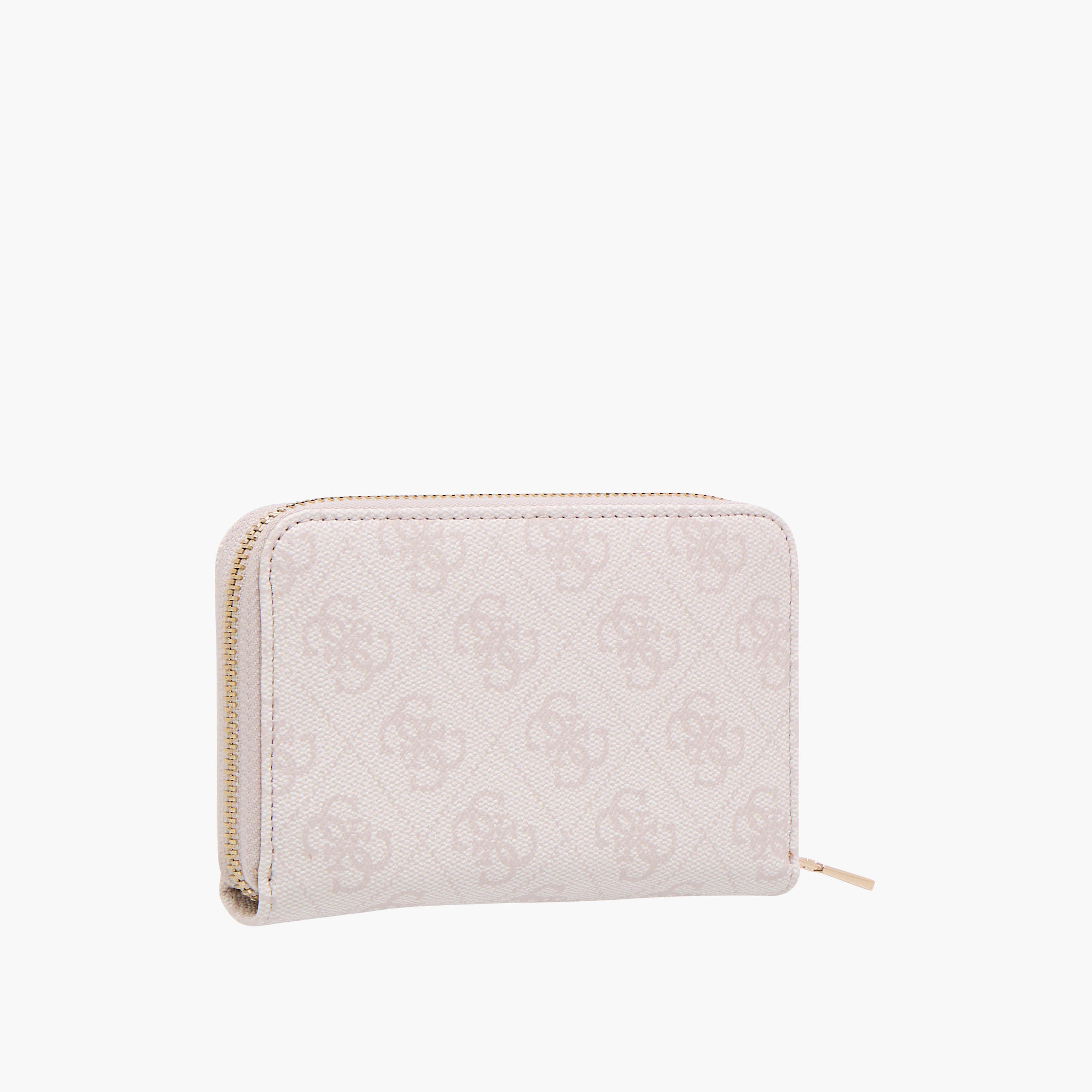 Guess Katya SLG Textured Wallet with Zip Closure-women-bagsandwallets-wallets-image-2