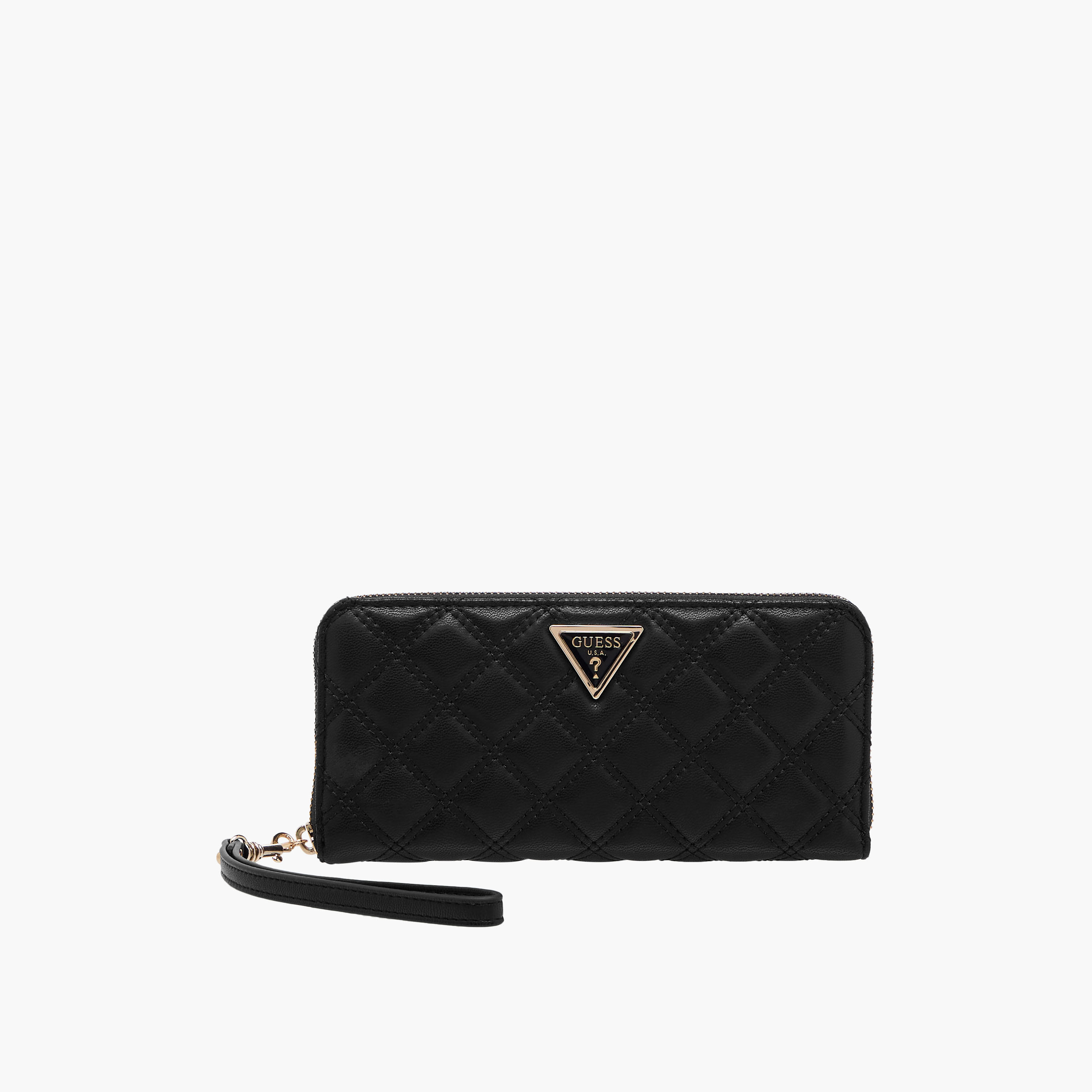 Guess GIULLY II SLG Quilted Zip Around Wallet-women-bagsandwallets-wallets-image-1