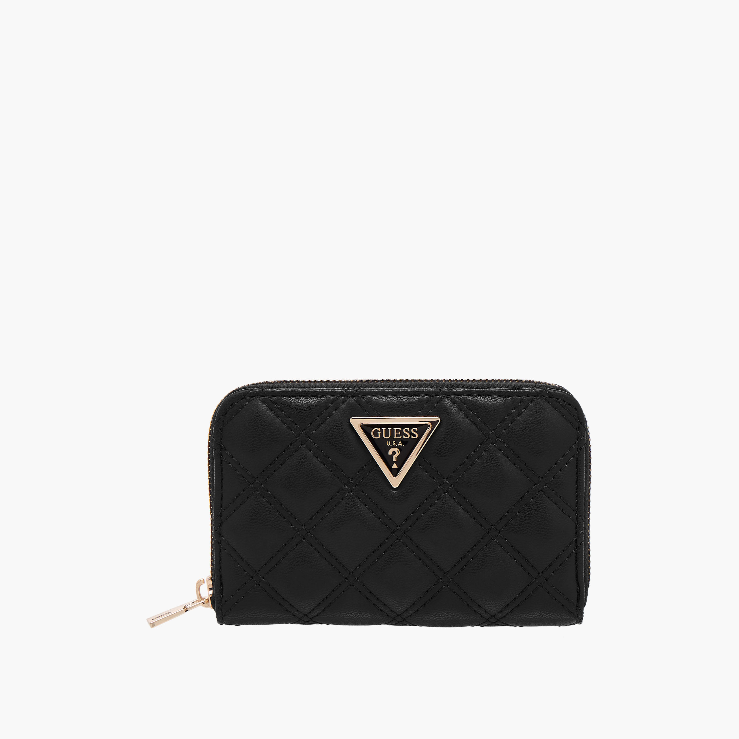 Guess Giully II SLG Quilted Wallet with Zip Closure-women-bagsandwallets-wallets-image-1