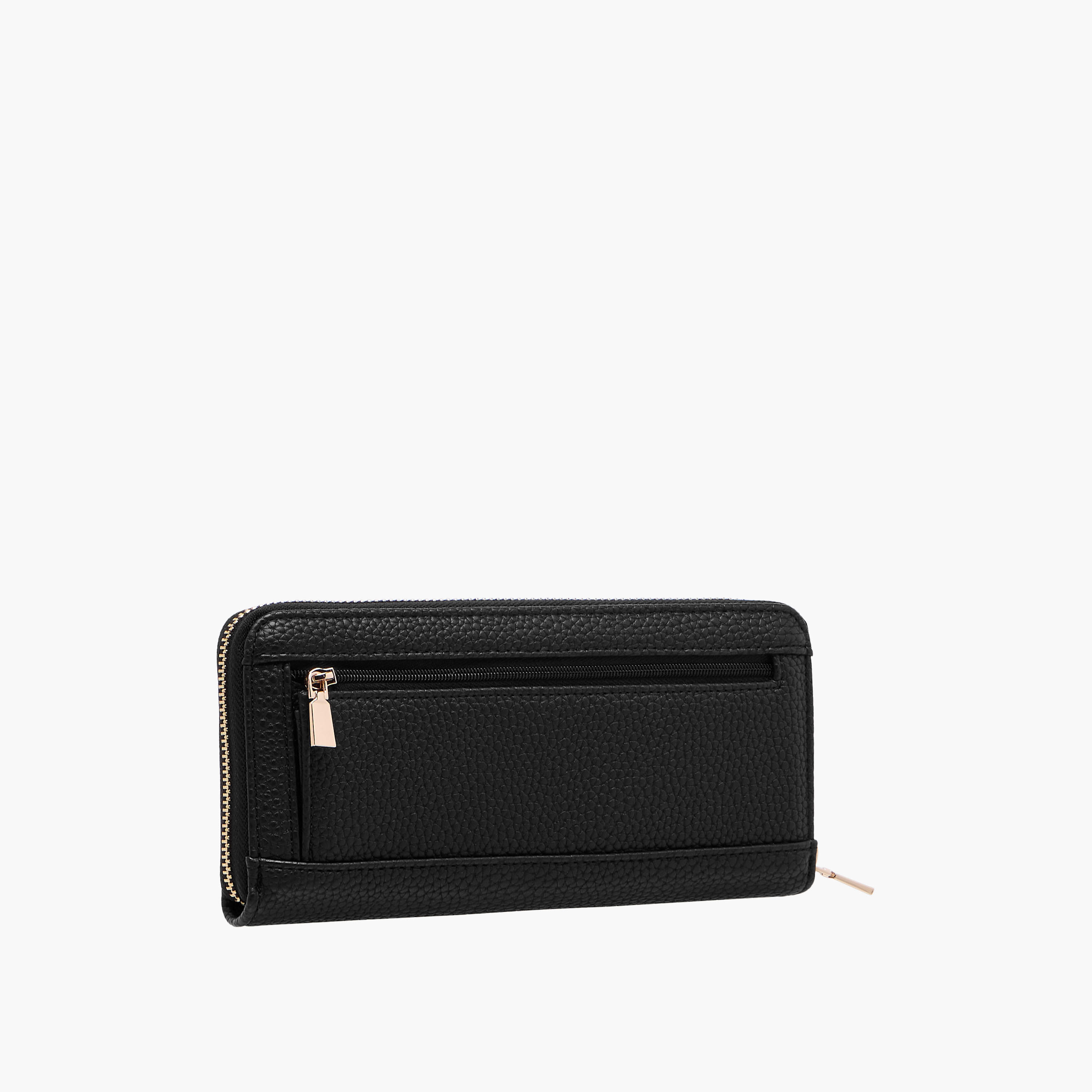 Guess Brenton Textured Wallet with Wristlet Strap-women-bagsandwallets-wallets-image-2