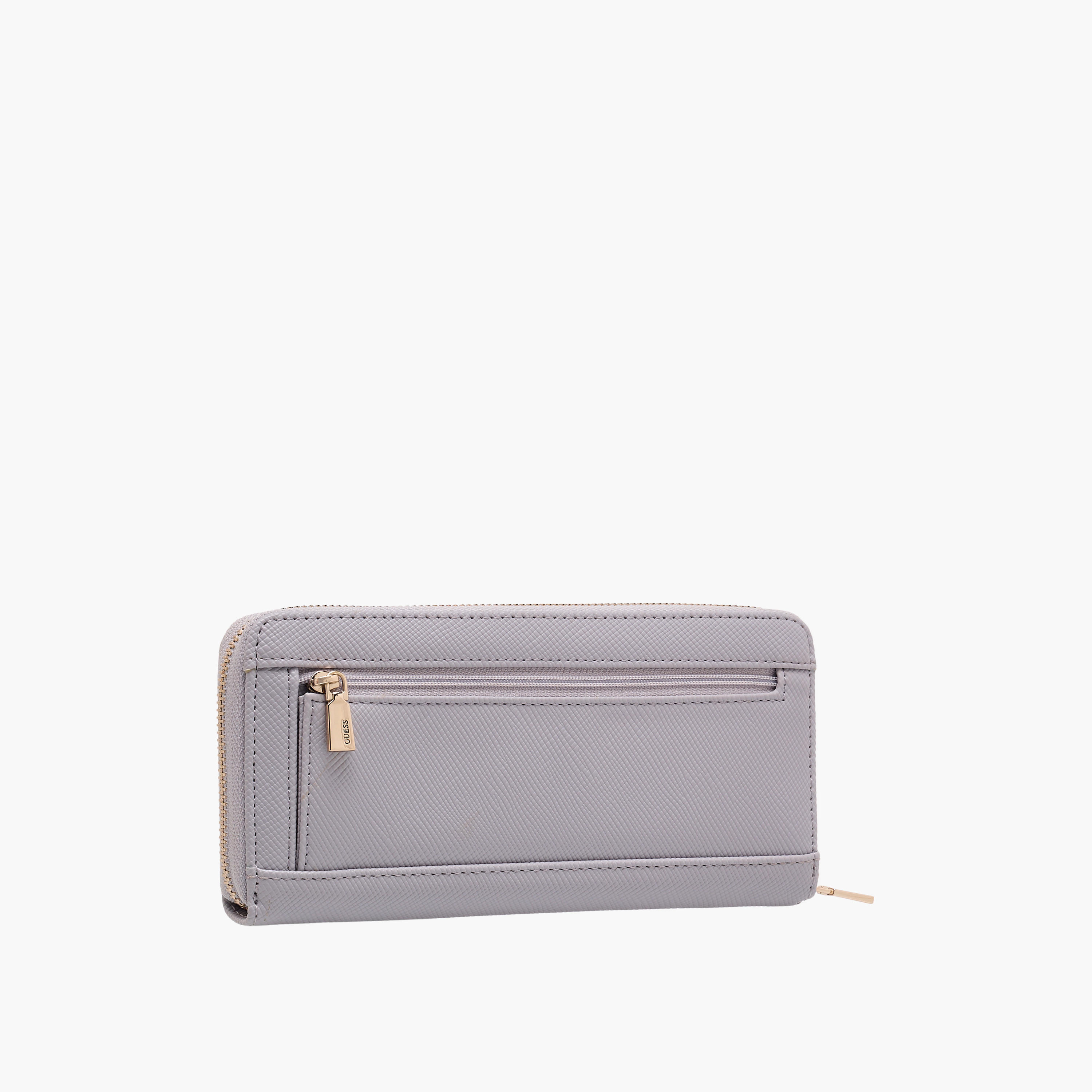 Guess Laurel Textured Wallet with Wristlet Strap-women-bagsandwallets-wallets-image-2