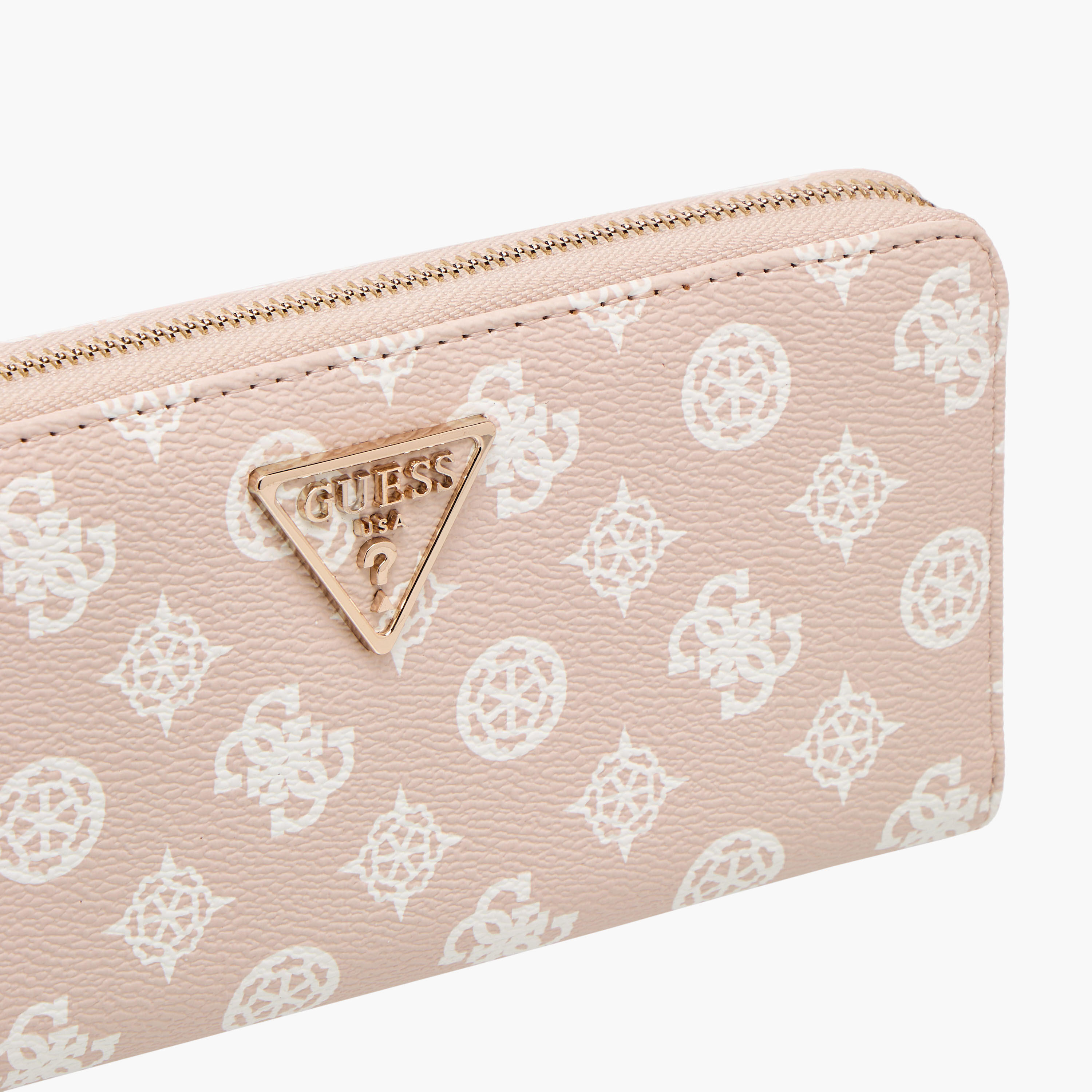 Guess Laurel Printed Wallet with Wristlet Strap-women-bagsandwallets-wallets-image-3