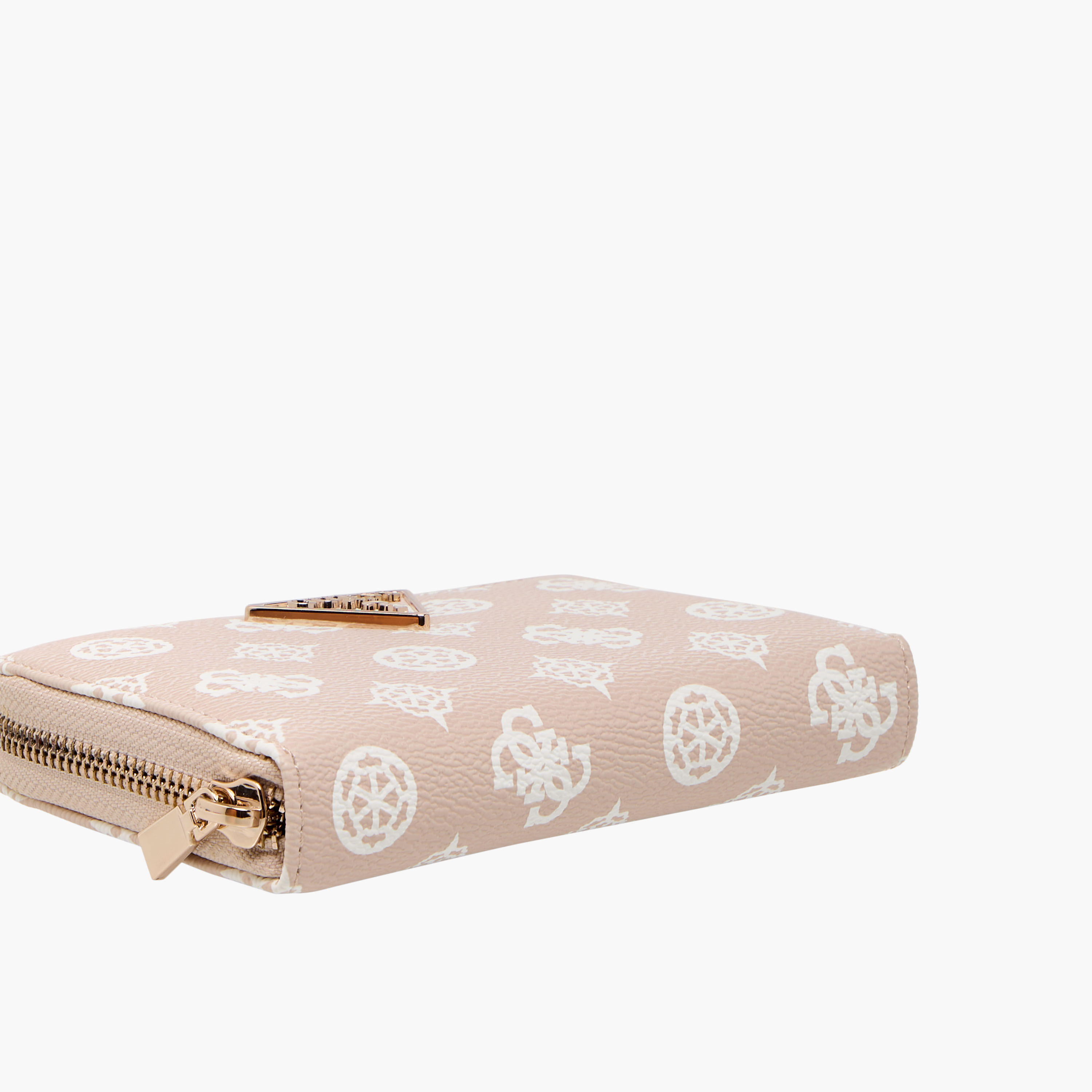 Guess Laurel SLG Printed Wallet with Zip Closure-women-bagsandwallets-wallets-image-4