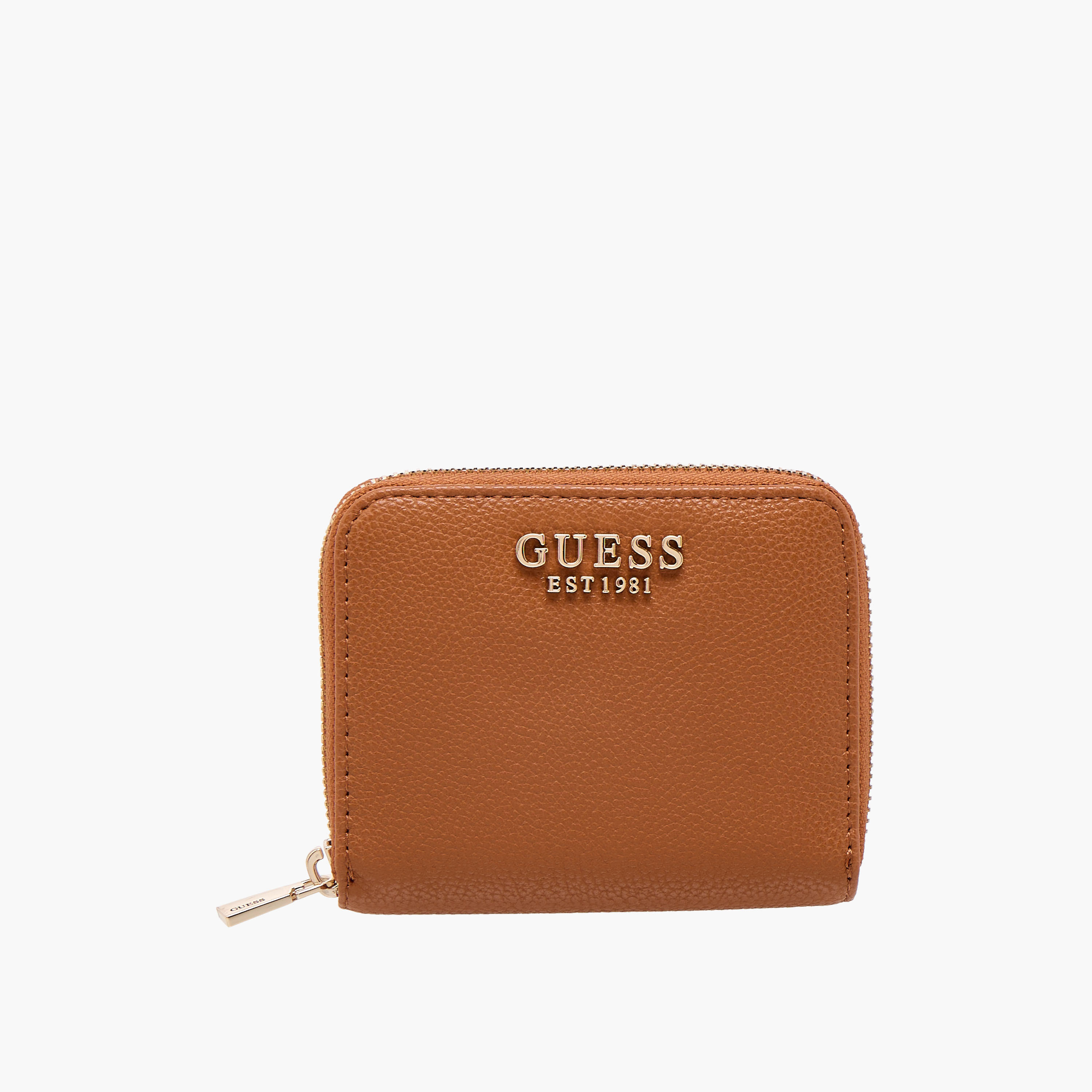 Guess LAUREL SLG Textured Zip-Around Wallet-women-bagsandwallets-wallets-image-1