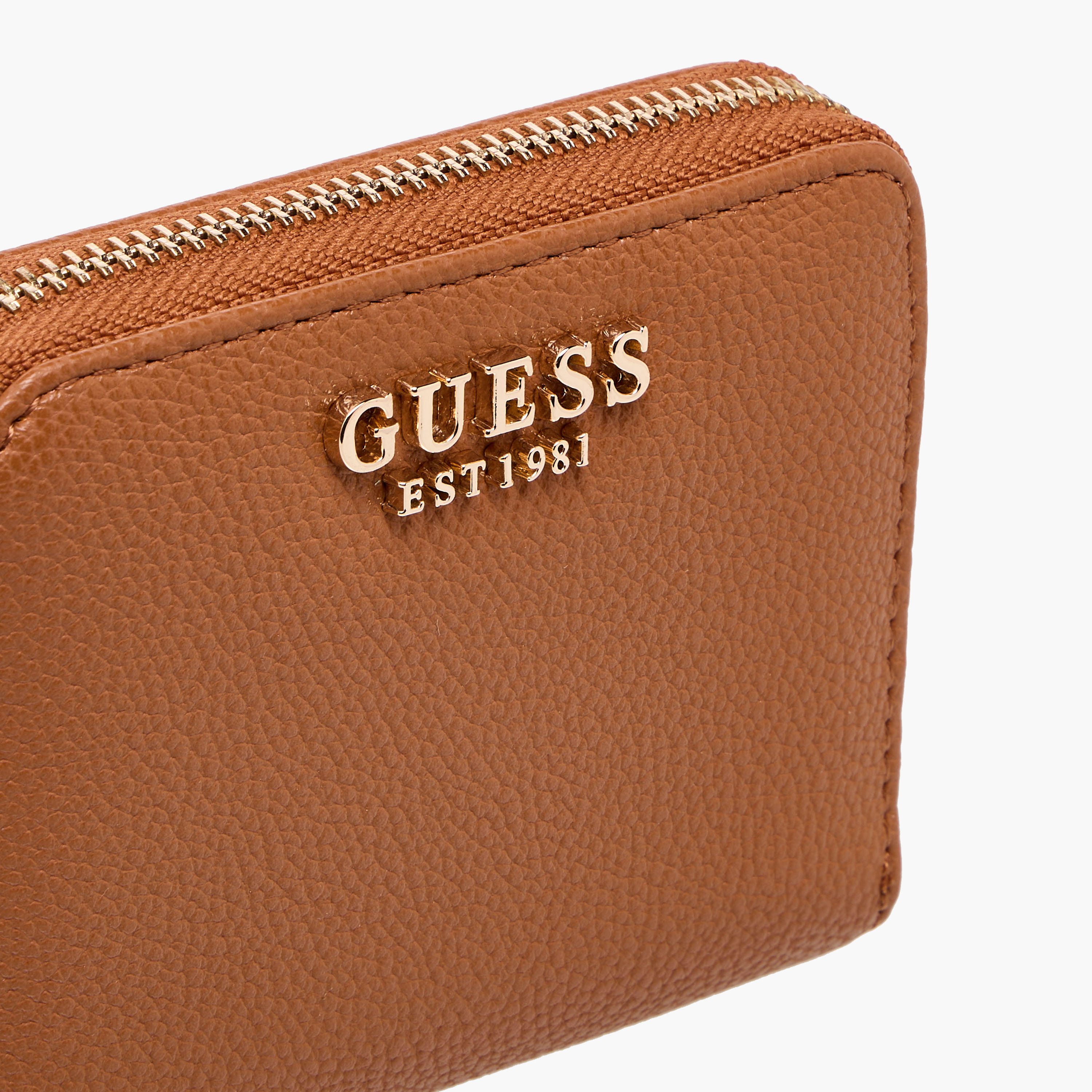 Guess LAUREL SLG Textured Zip-Around Wallet-women-bagsandwallets-wallets-image-3