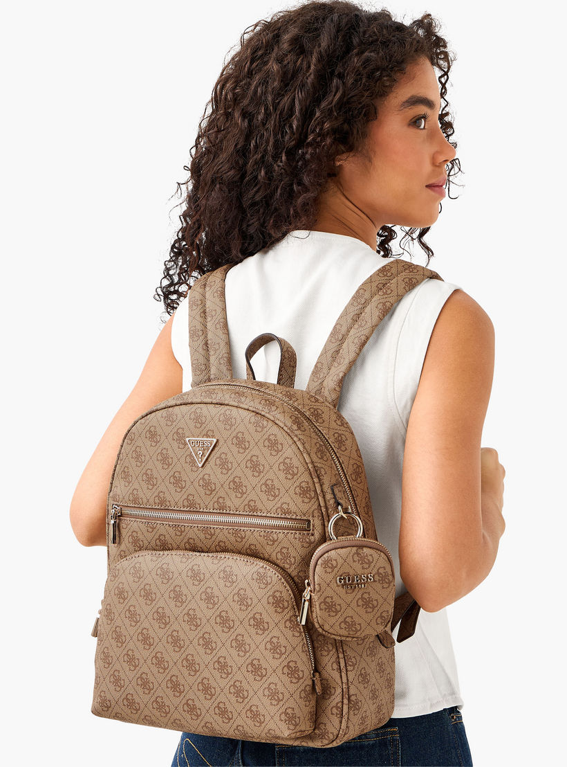 شنطة ظهر بطبعات مونوجرام ومحفظة صغيرة "باور بلاي تيك" من جيس-women-bagsandwallets-handbags-image-2