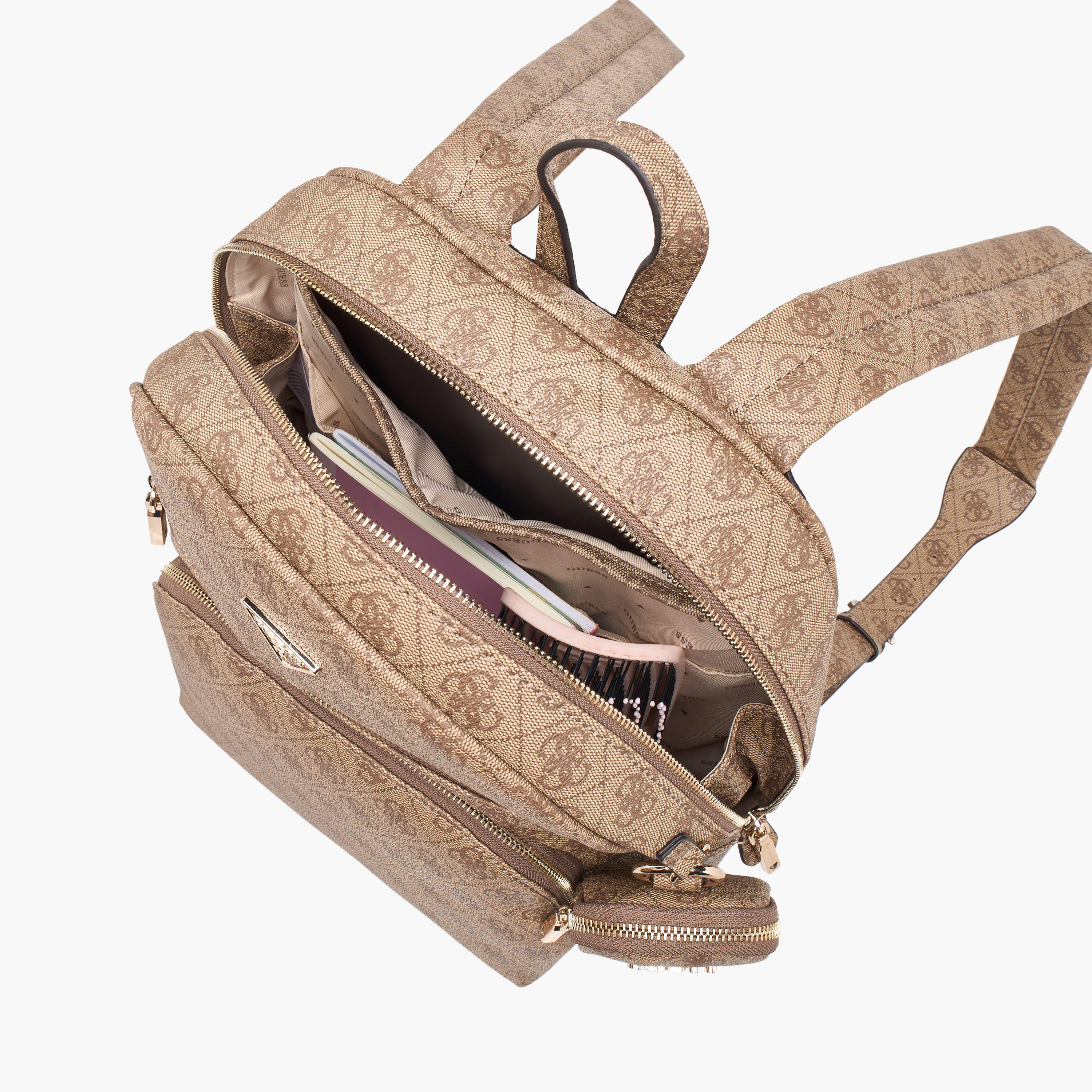 شنطة ظهر بطبعات مونوجرام ومحفظة صغيرة "باور بلاي تيك" من جيس-women-bagsandwallets-handbags-image-8